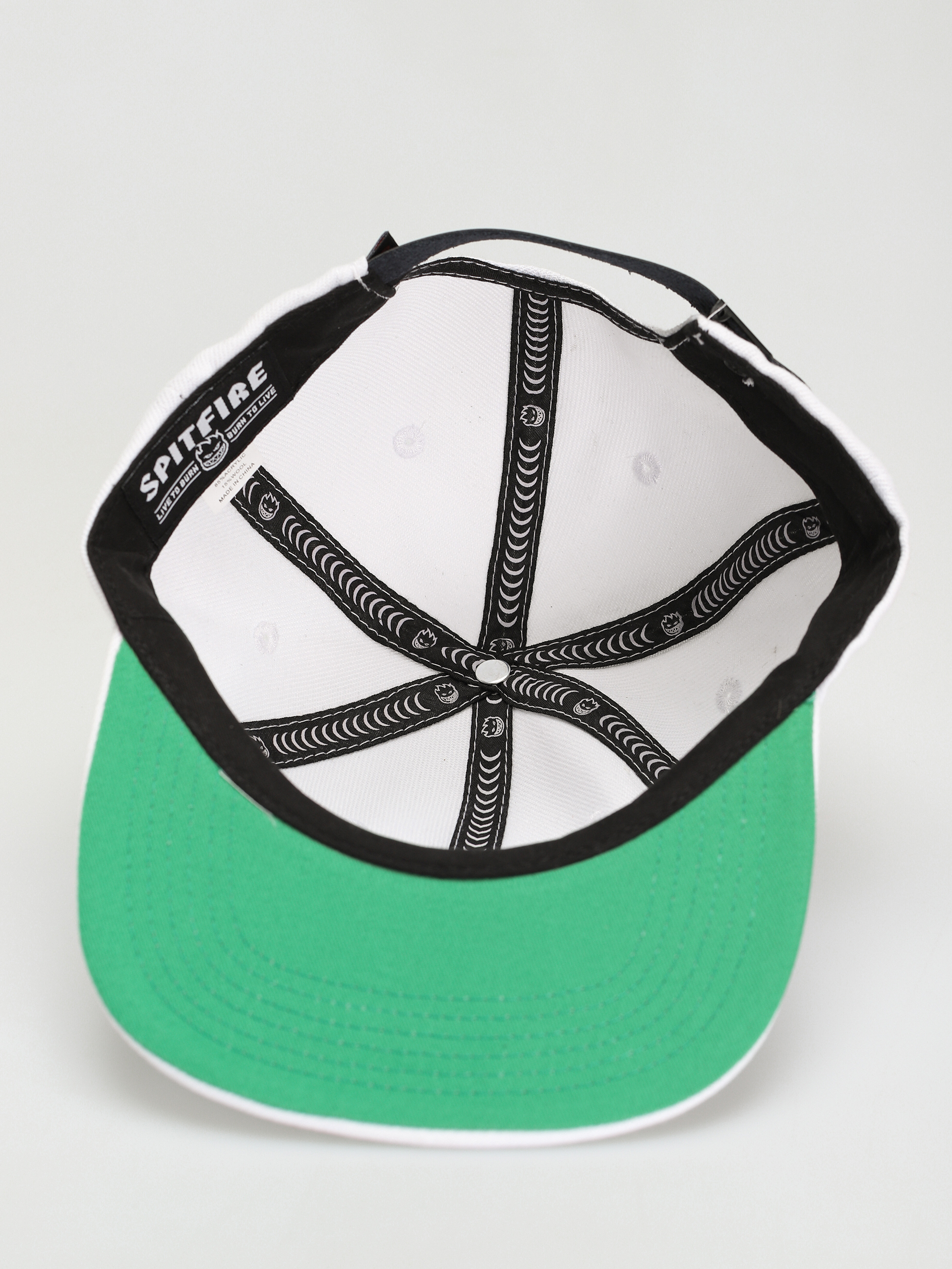 Spitfire Adj Lil Bighead Fill Strapback Baseball sapka (white/red)