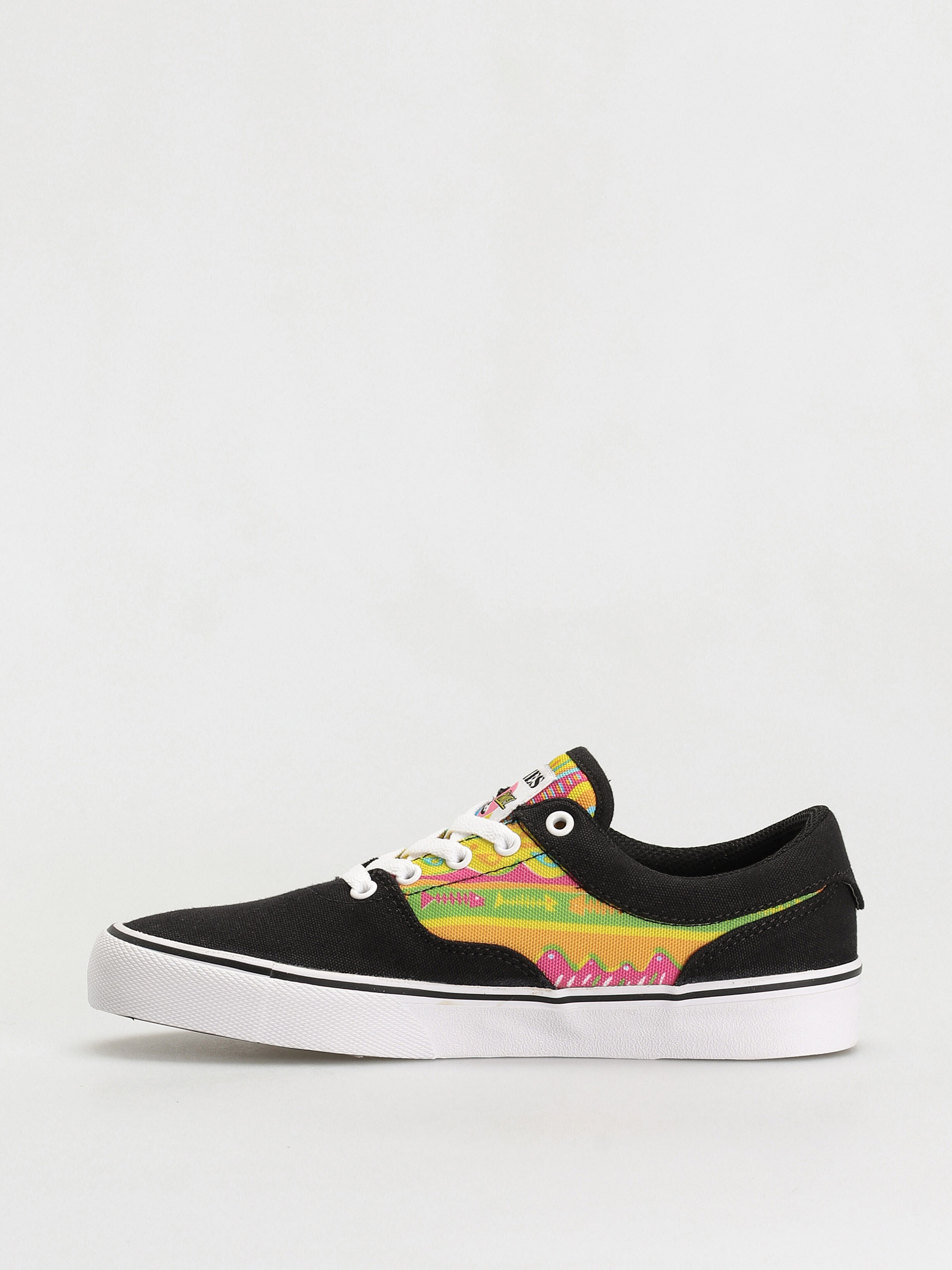 Etnies Factor Cipők (black/white/print)