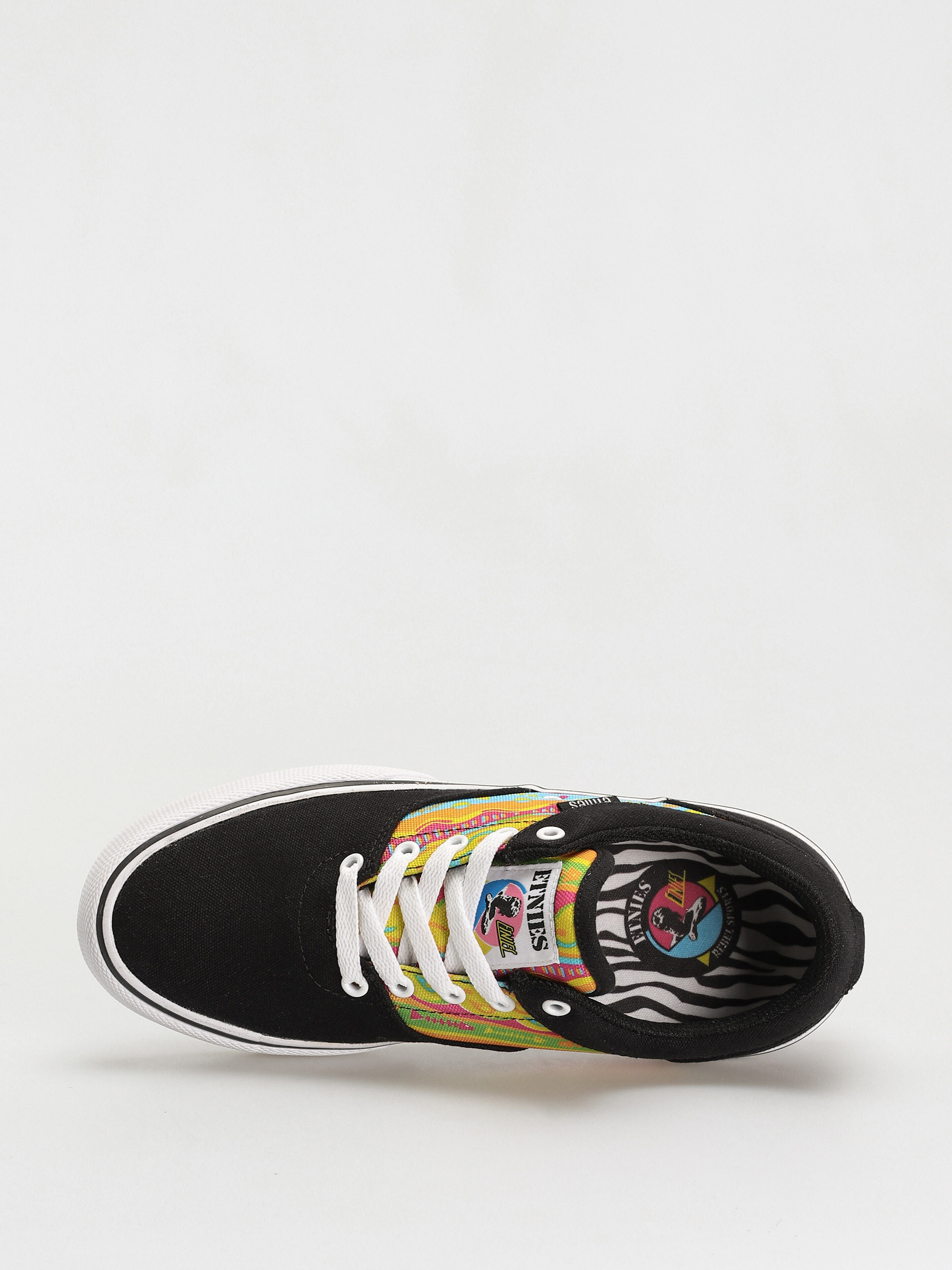 Etnies Factor Cipők (black/white/print)