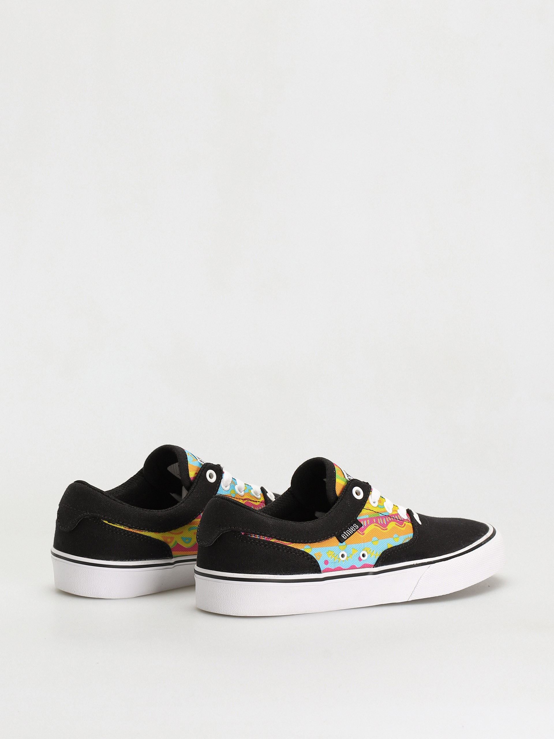 Etnies Factor Cipők (black/white/print)