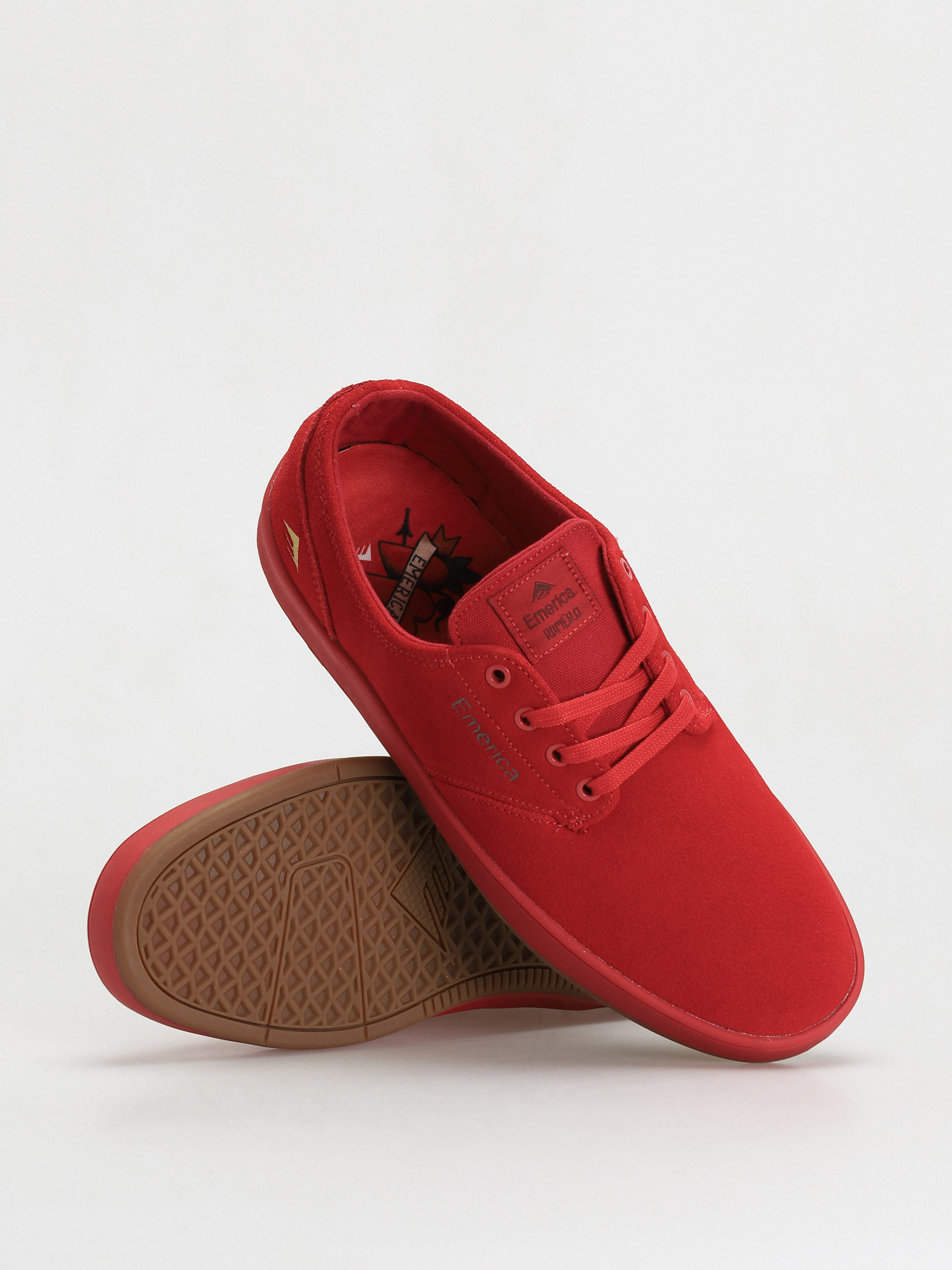 Emerica The Romero Laced Cipők (red/gold)
