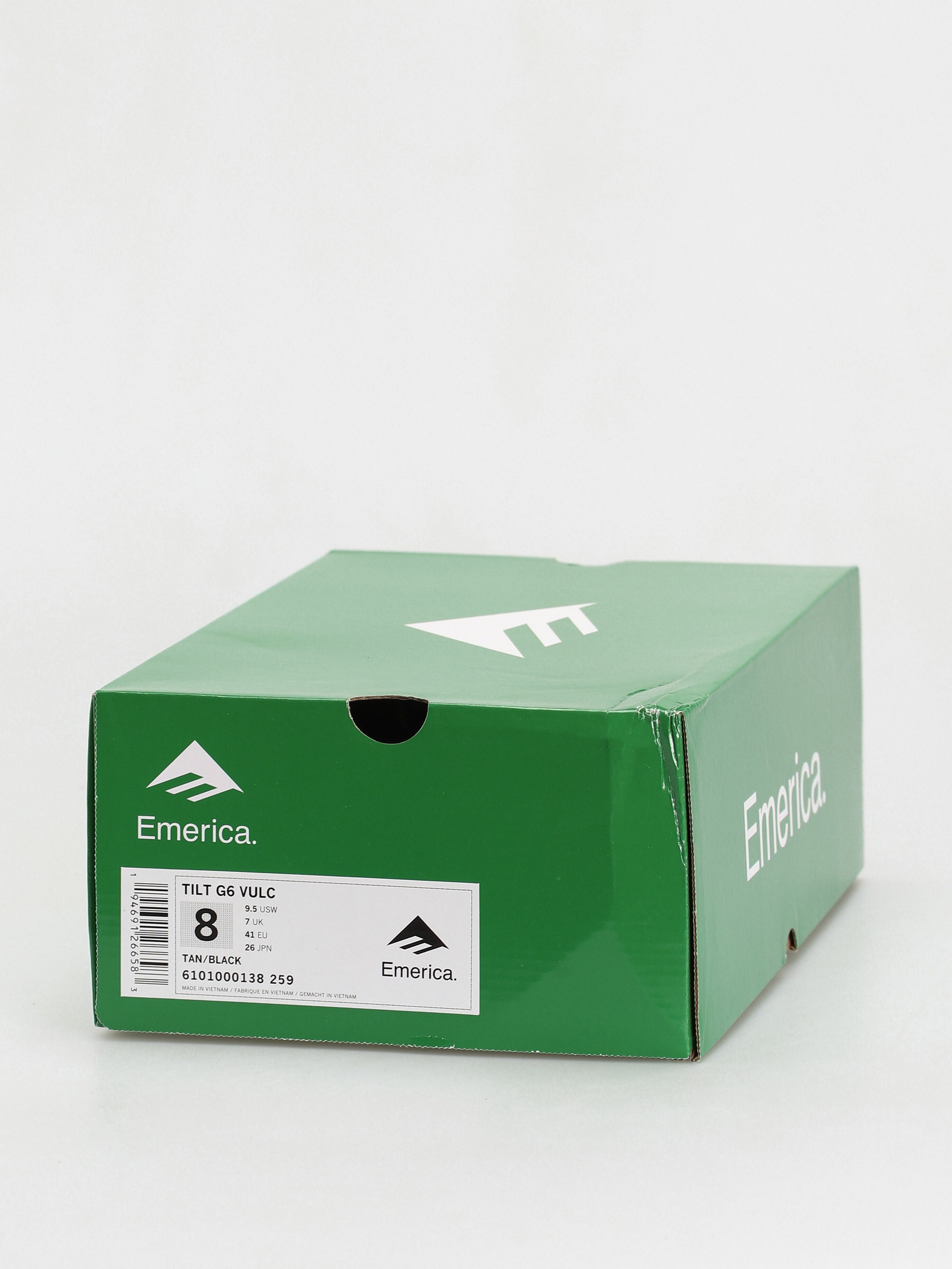 Emerica Tilt G6 Vulc Cipők (tan/black)