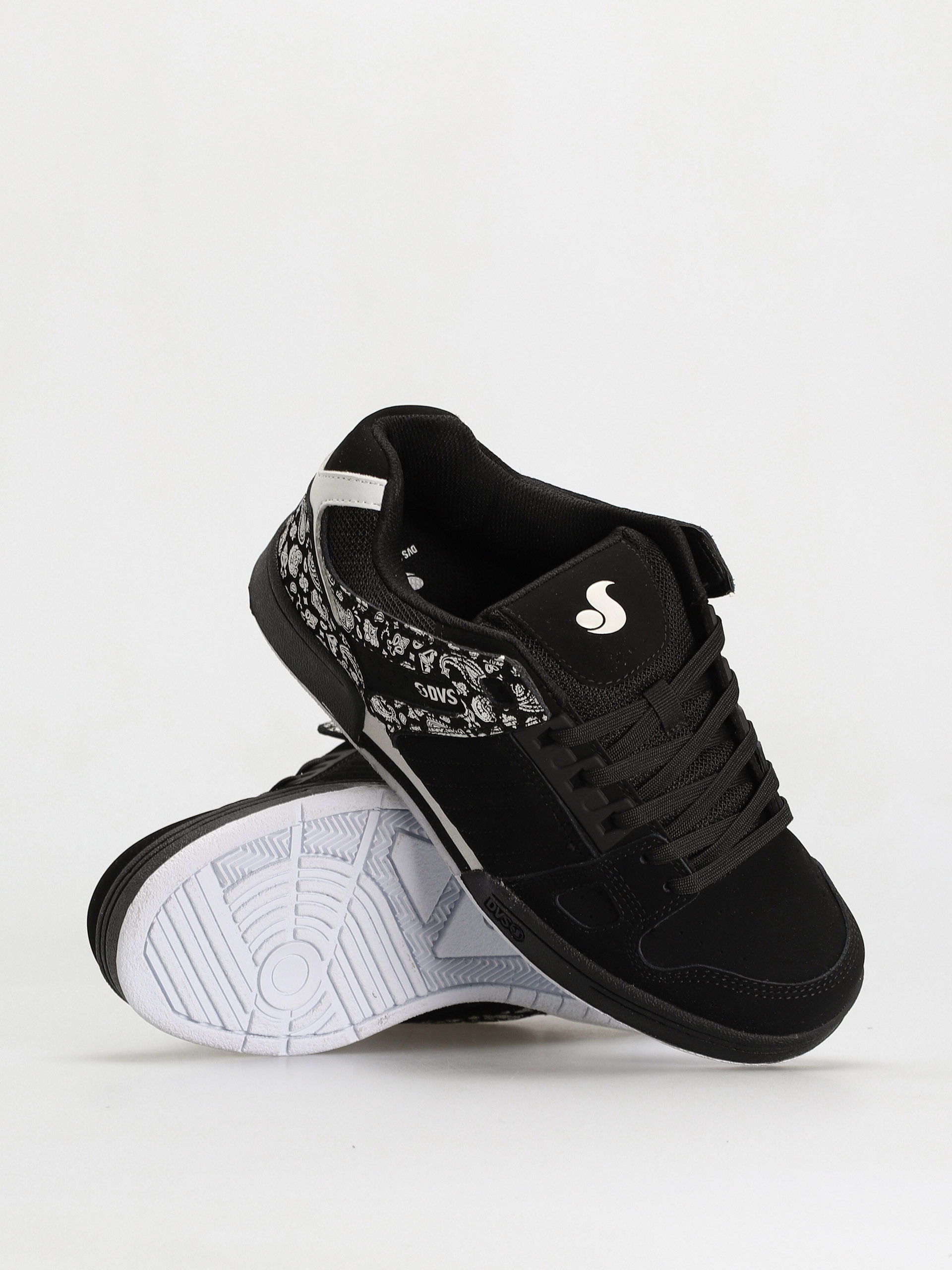 DVS Celsius Cipők (black white black nubuck)