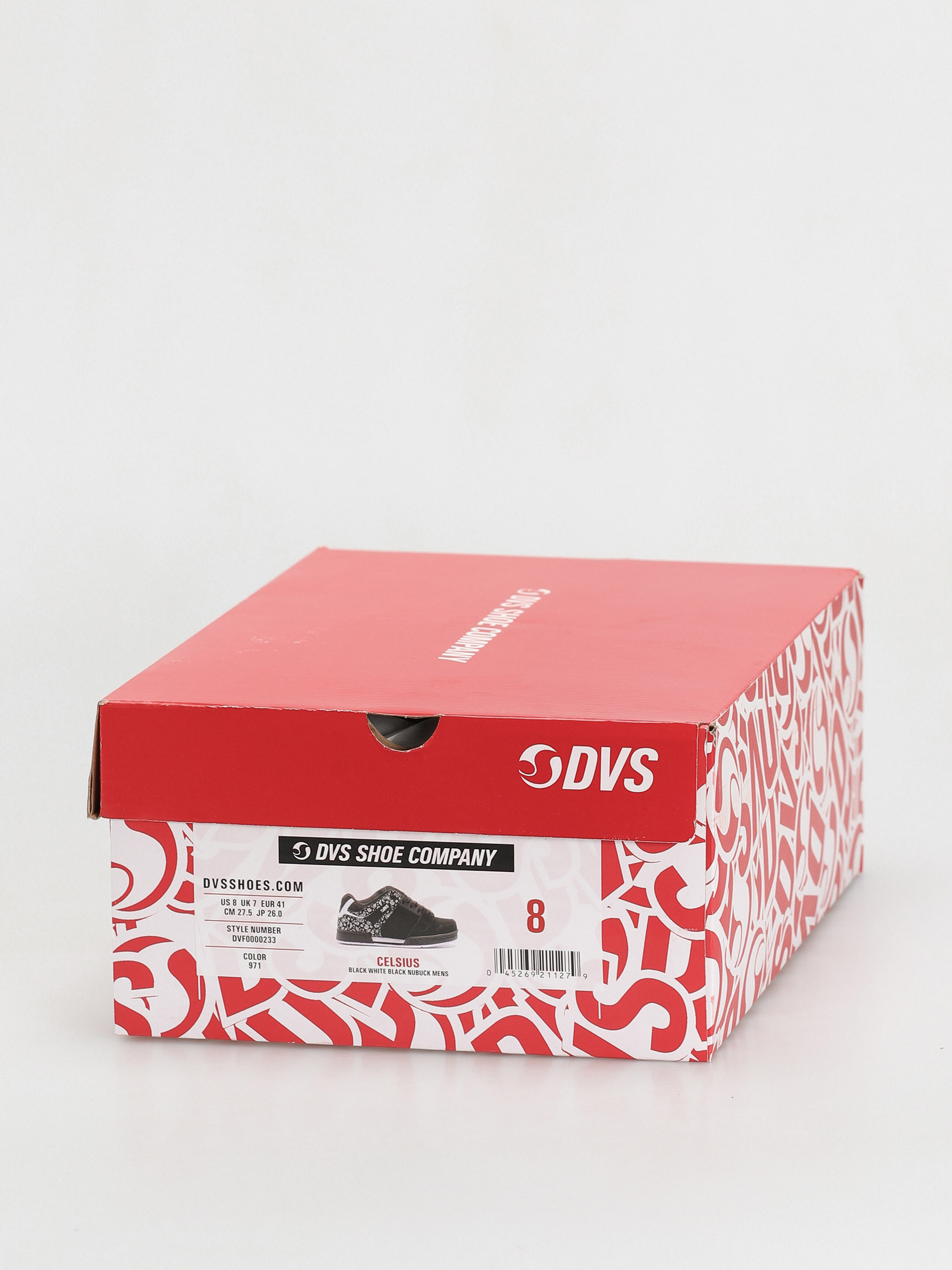 DVS Celsius Cipők (black white black nubuck)