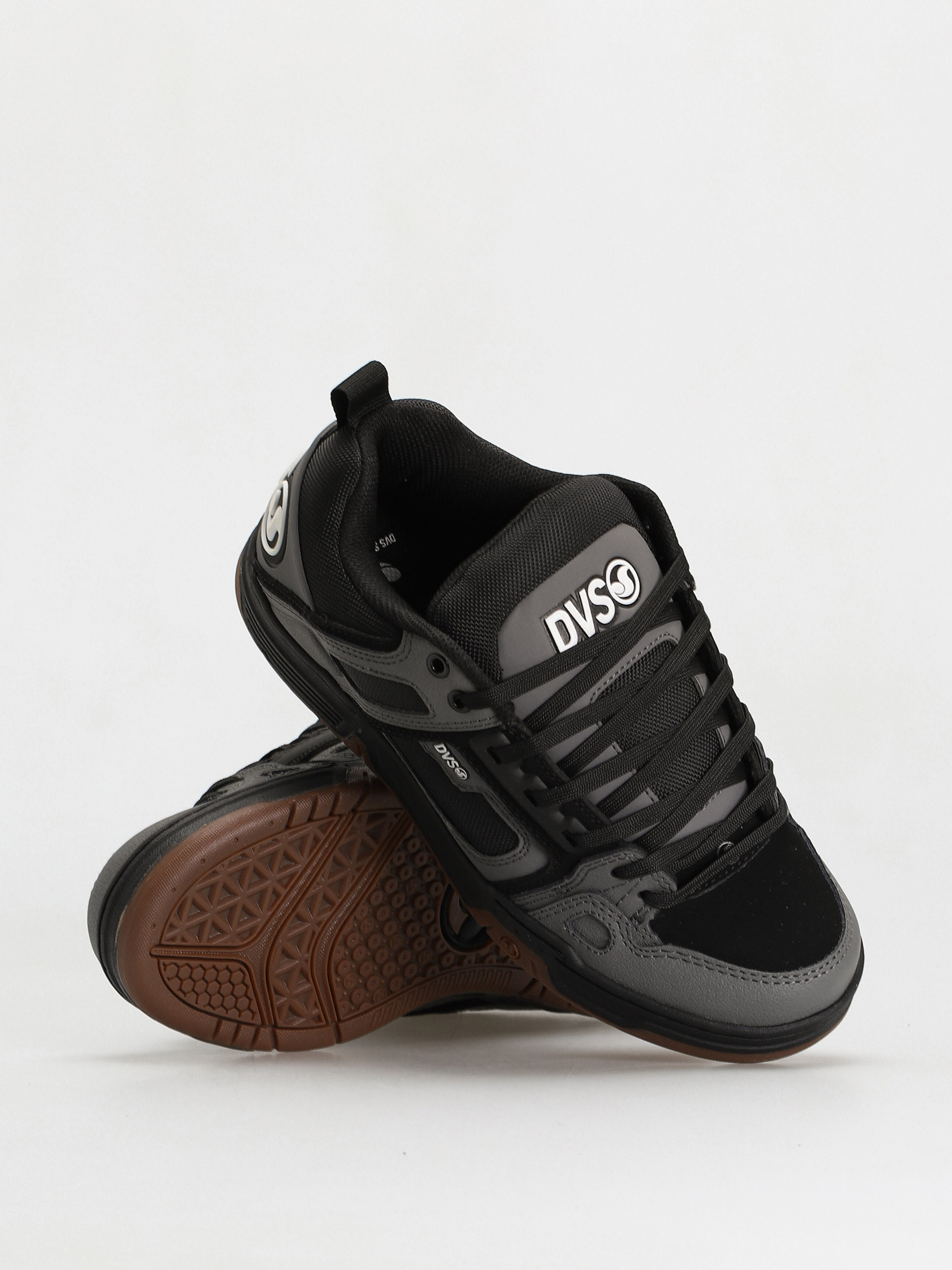 DVS Comanche Cipők (charcoal black white nubuck)
