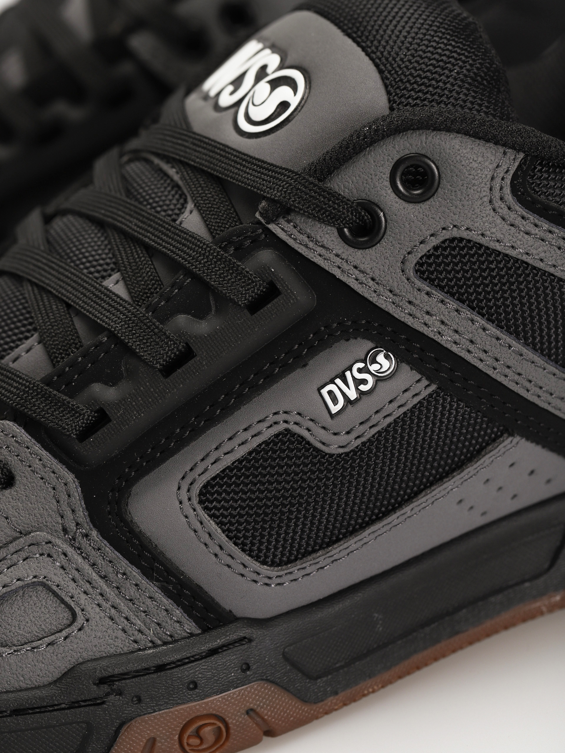 DVS Comanche Cipők (charcoal black white nubuck)