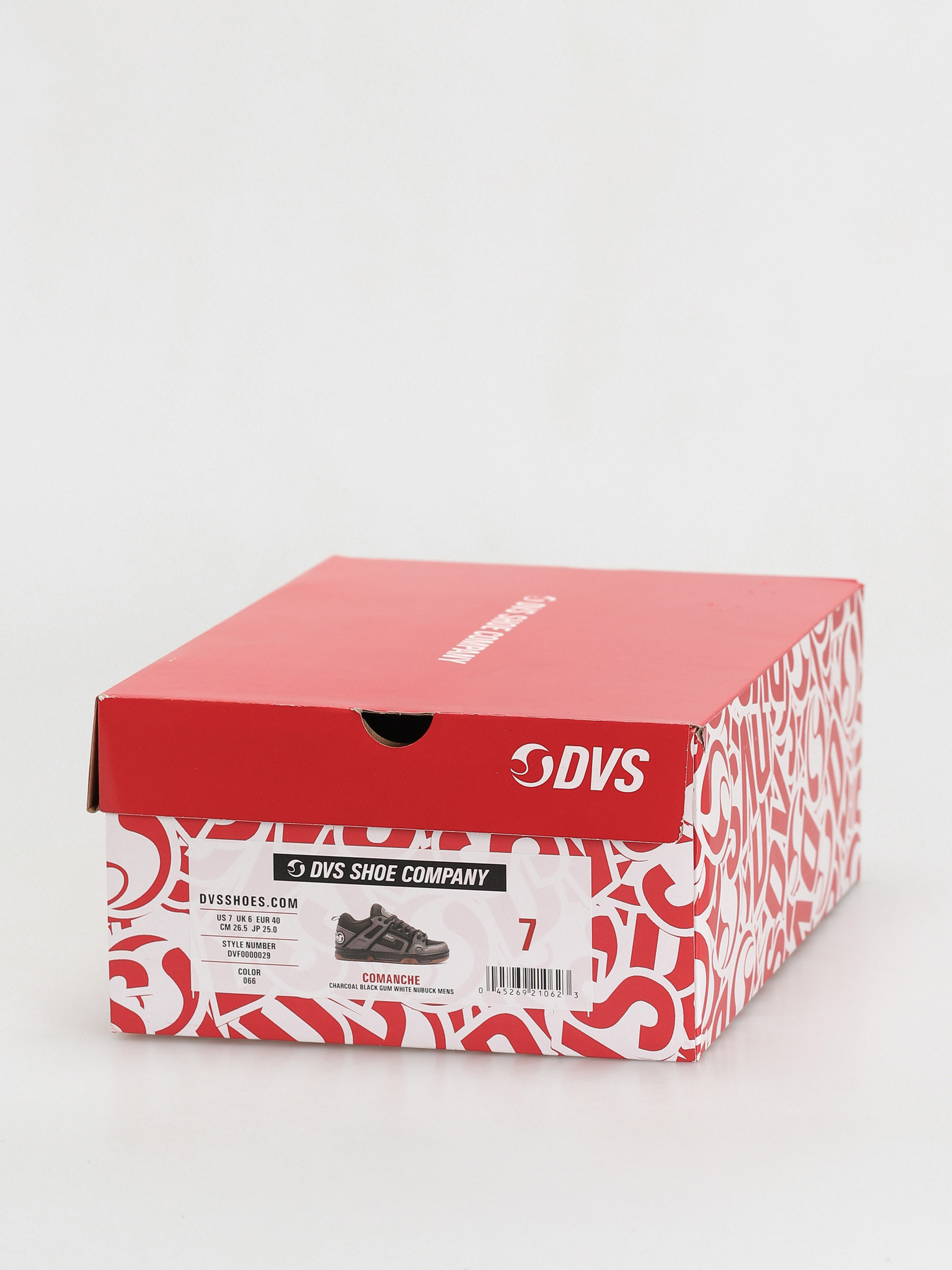 DVS Comanche Cipők (charcoal black white nubuck)