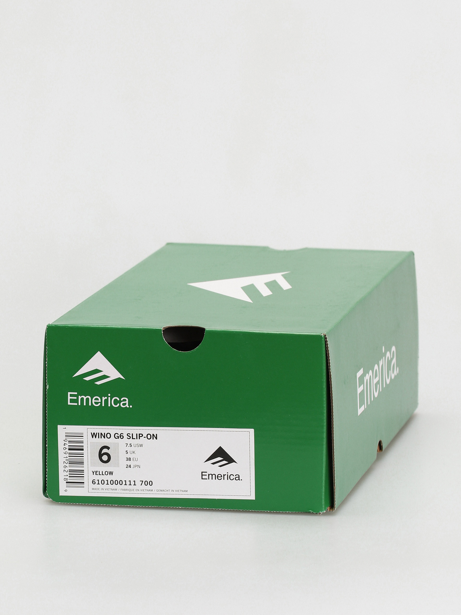 Emerica Wino G6 Slip On Cipők (yellow)