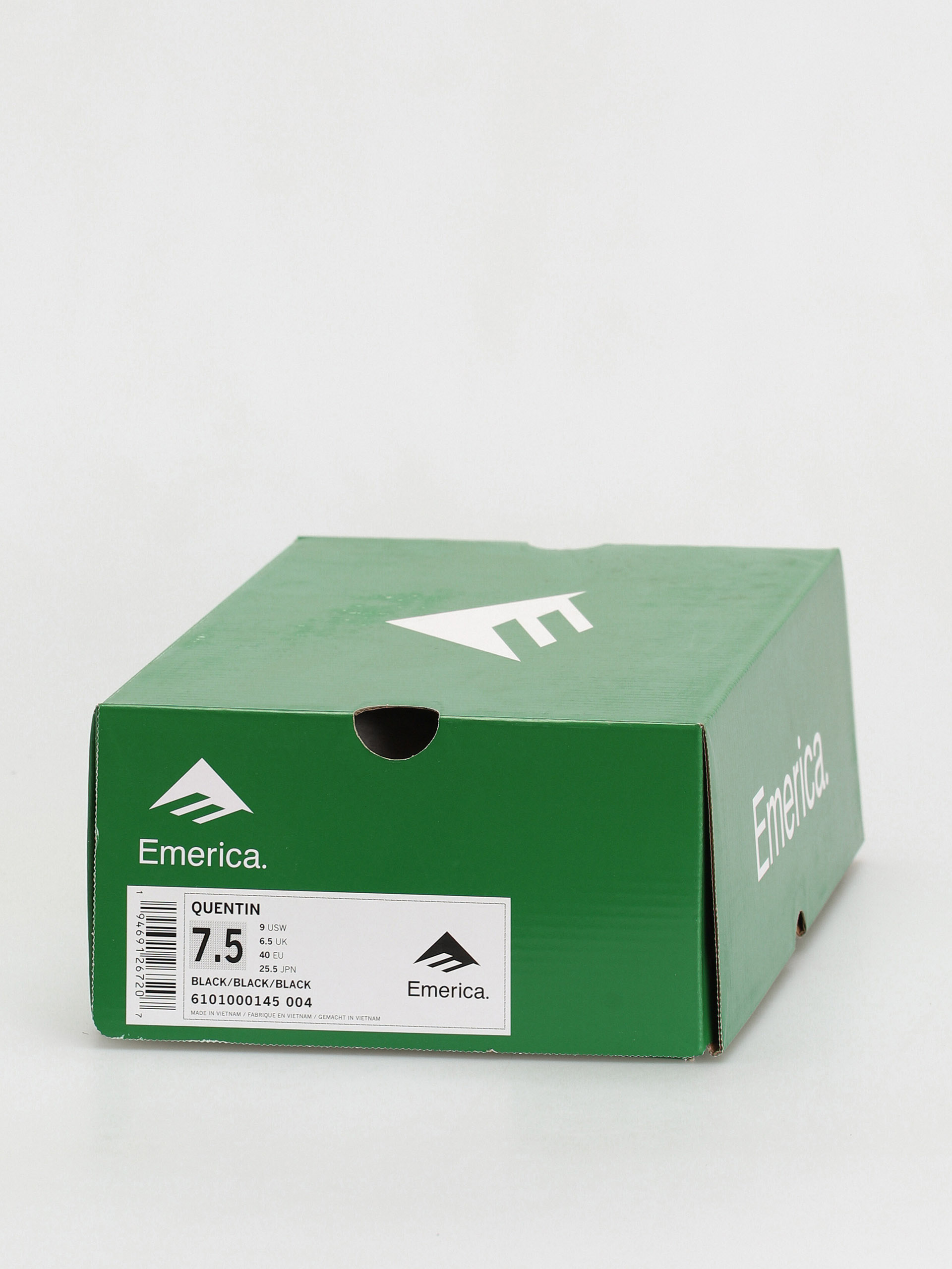 Emerica Quentin Cipők (black/black/black)