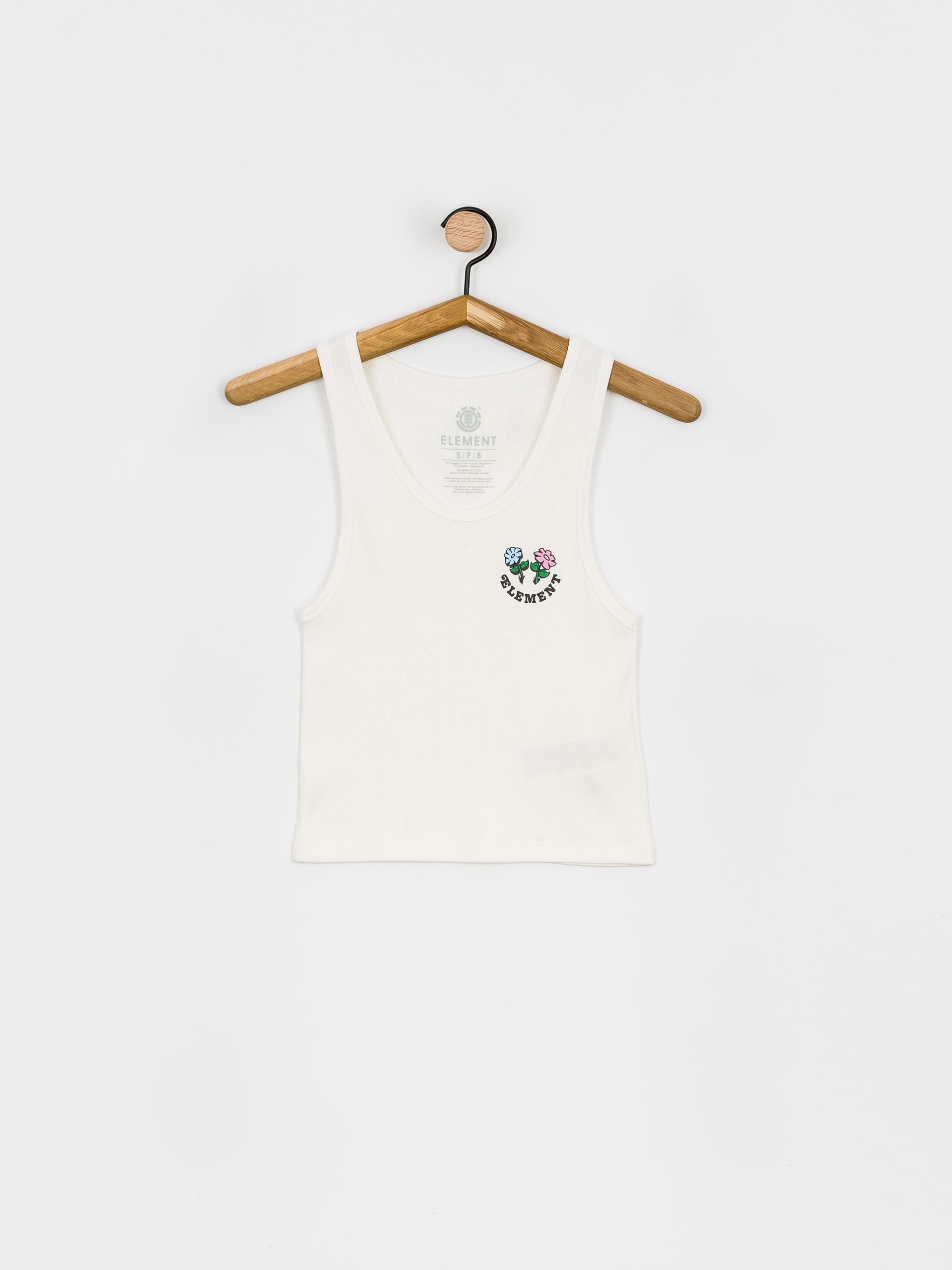 Element Koszulka Smile Crop póló Wmn (off white)