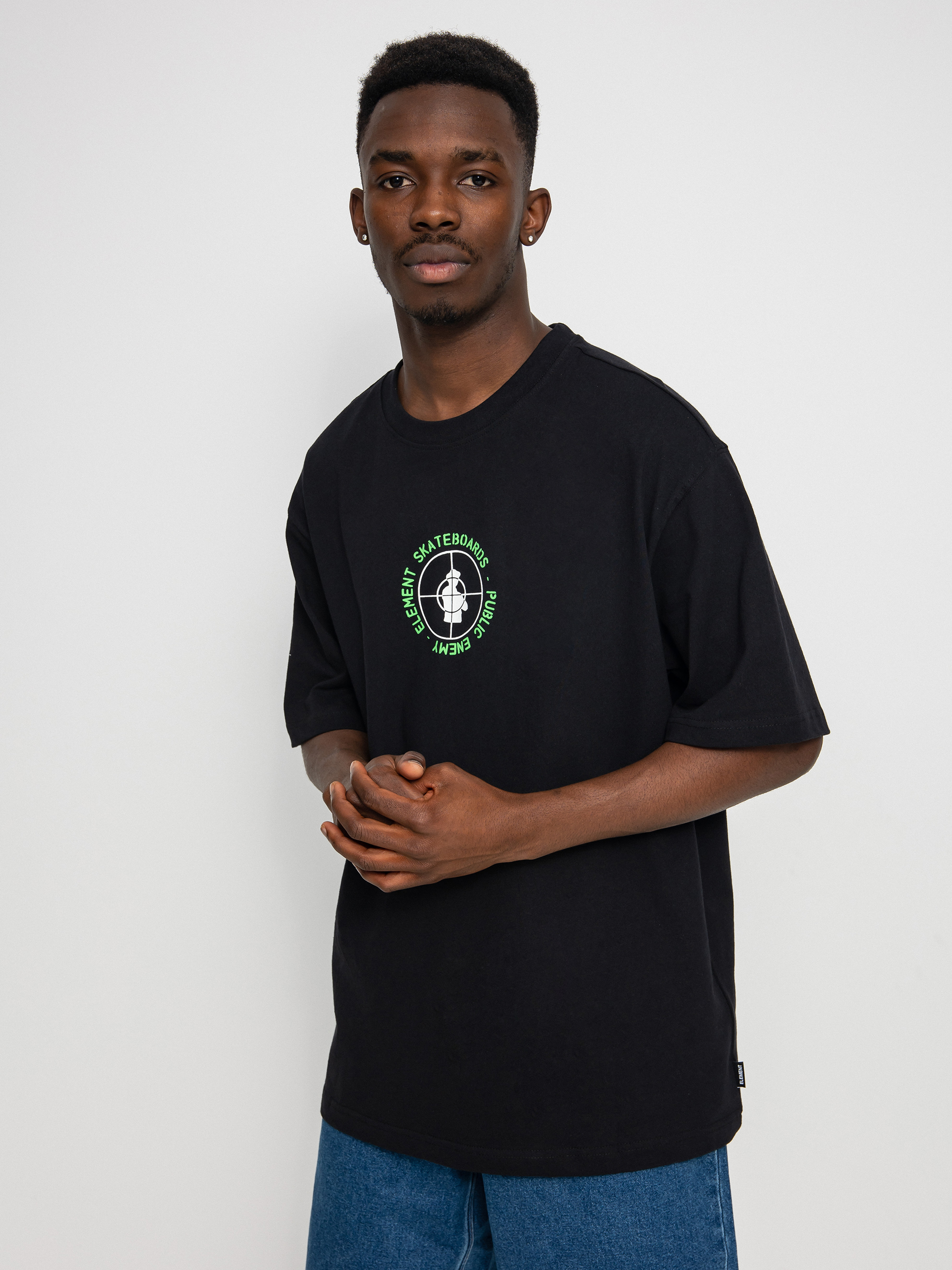 Element Pexe Target póló (flint black)