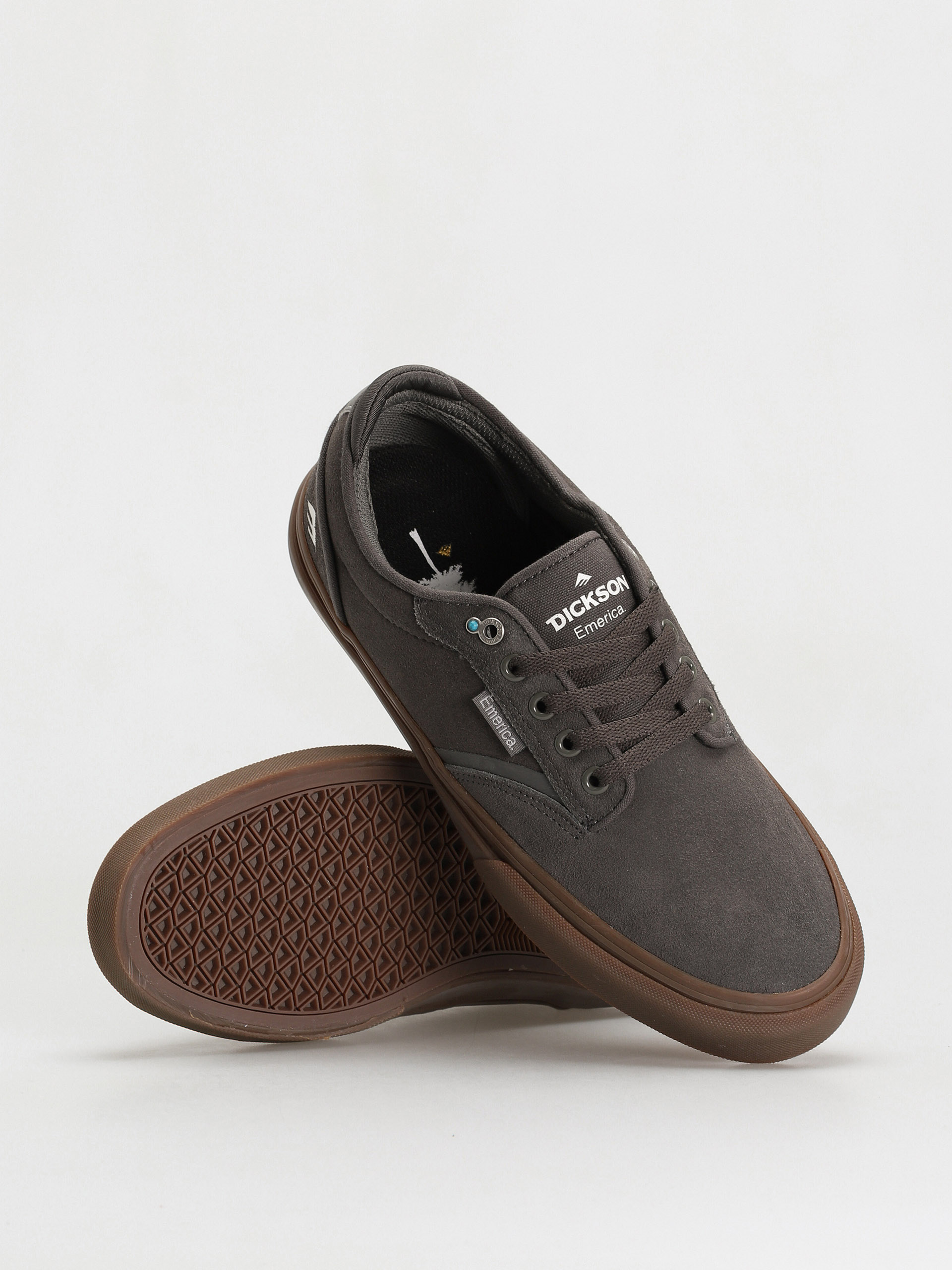 Emerica Dickson Cipők (grey/gum)