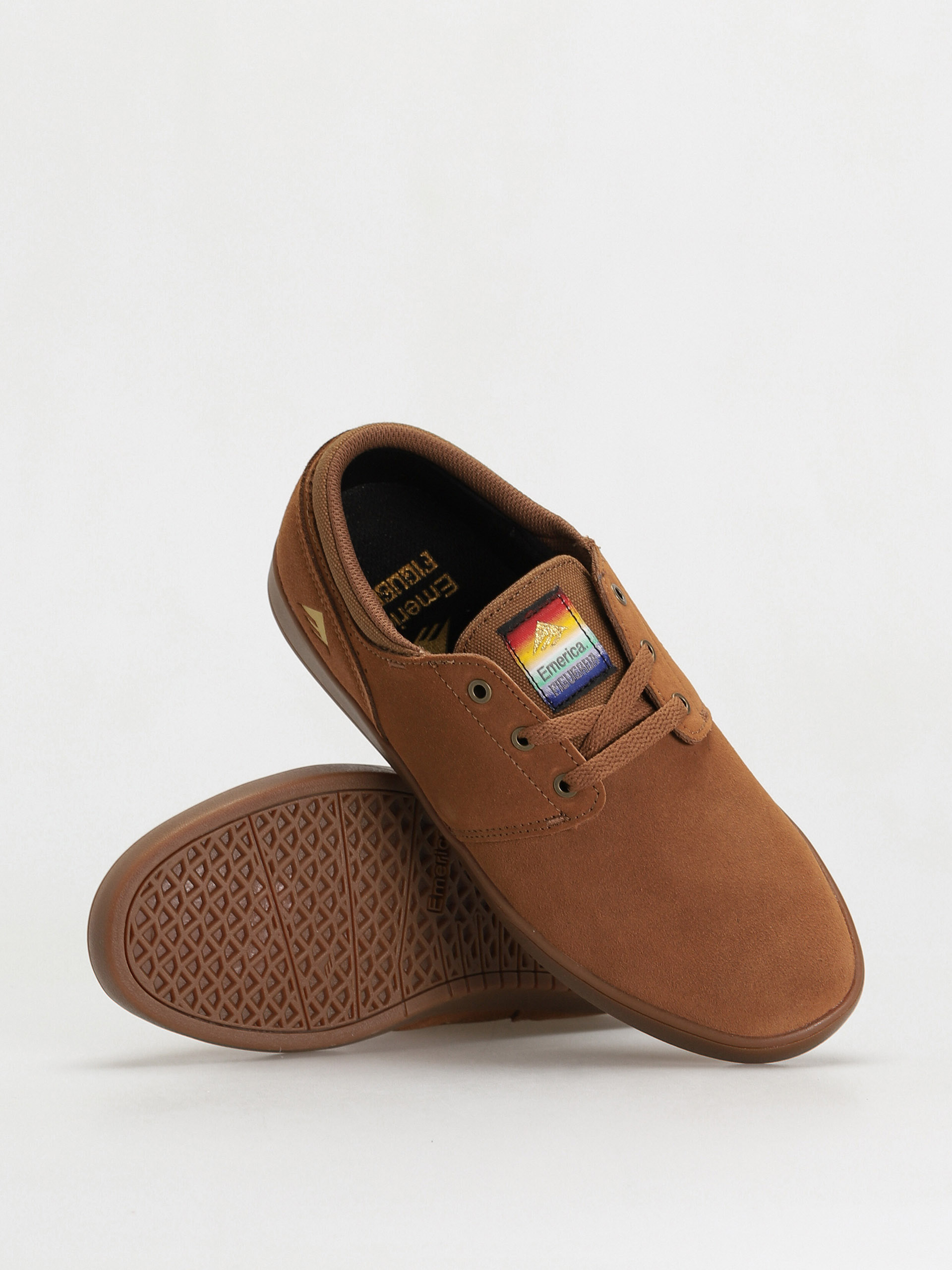 Emerica The Figueroa Cipők (brown/gum)