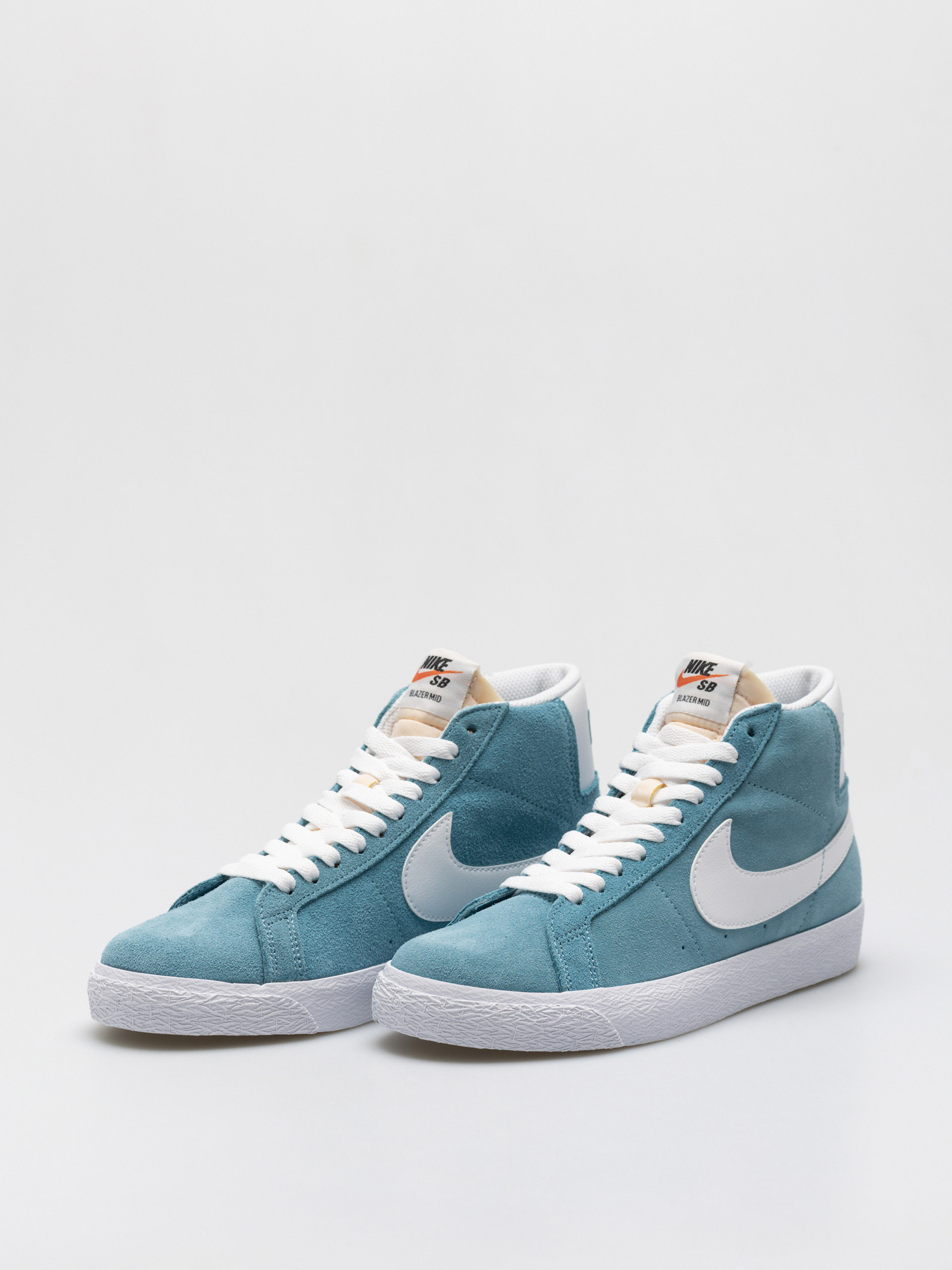 Nike SB Zoom Blazer Mid Cipők (cerulean/white cerulean white)