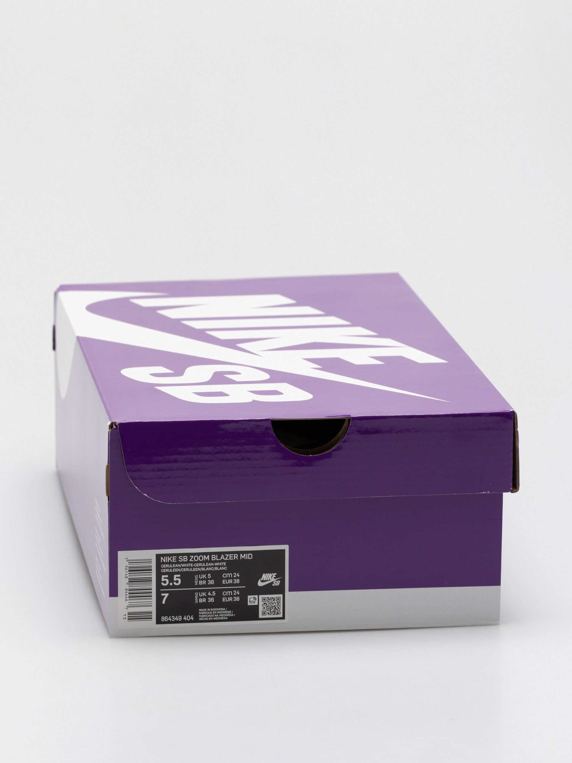 Nike SB Zoom Blazer Mid Cipők (cerulean/white cerulean white)