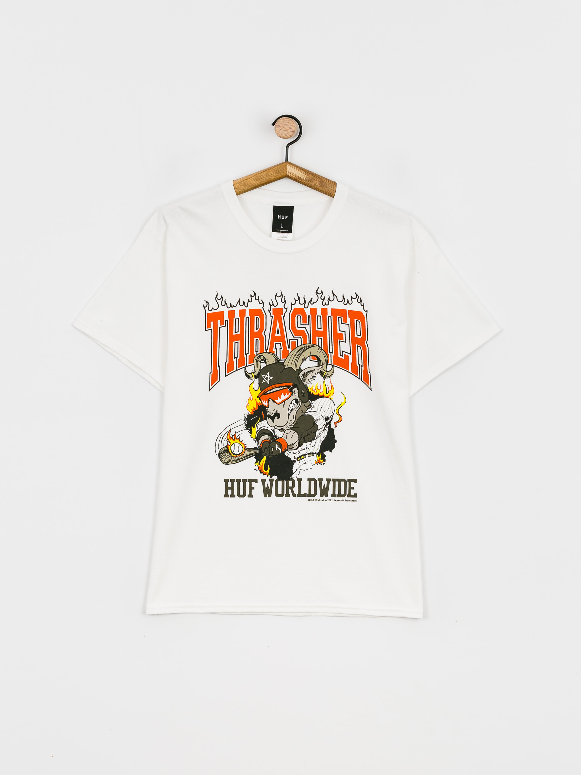 HUF X Thrasher Rincon póló (white)