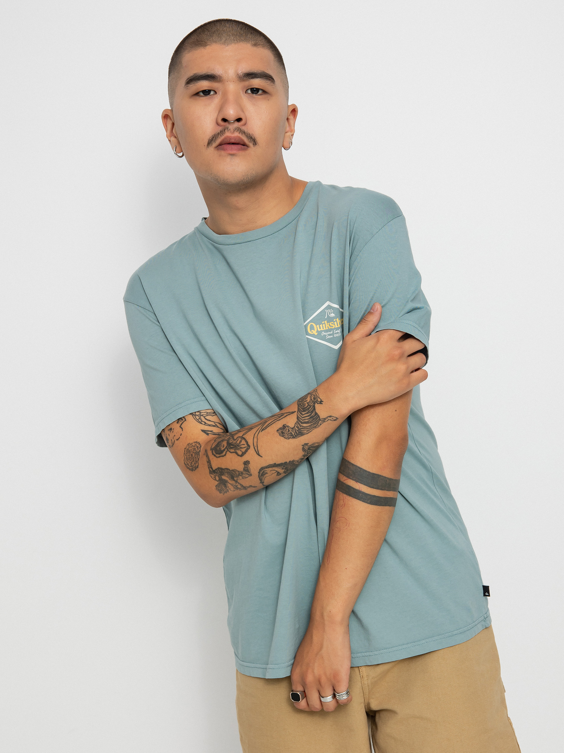 Quiksilver Stir It Up póló (sea pine)