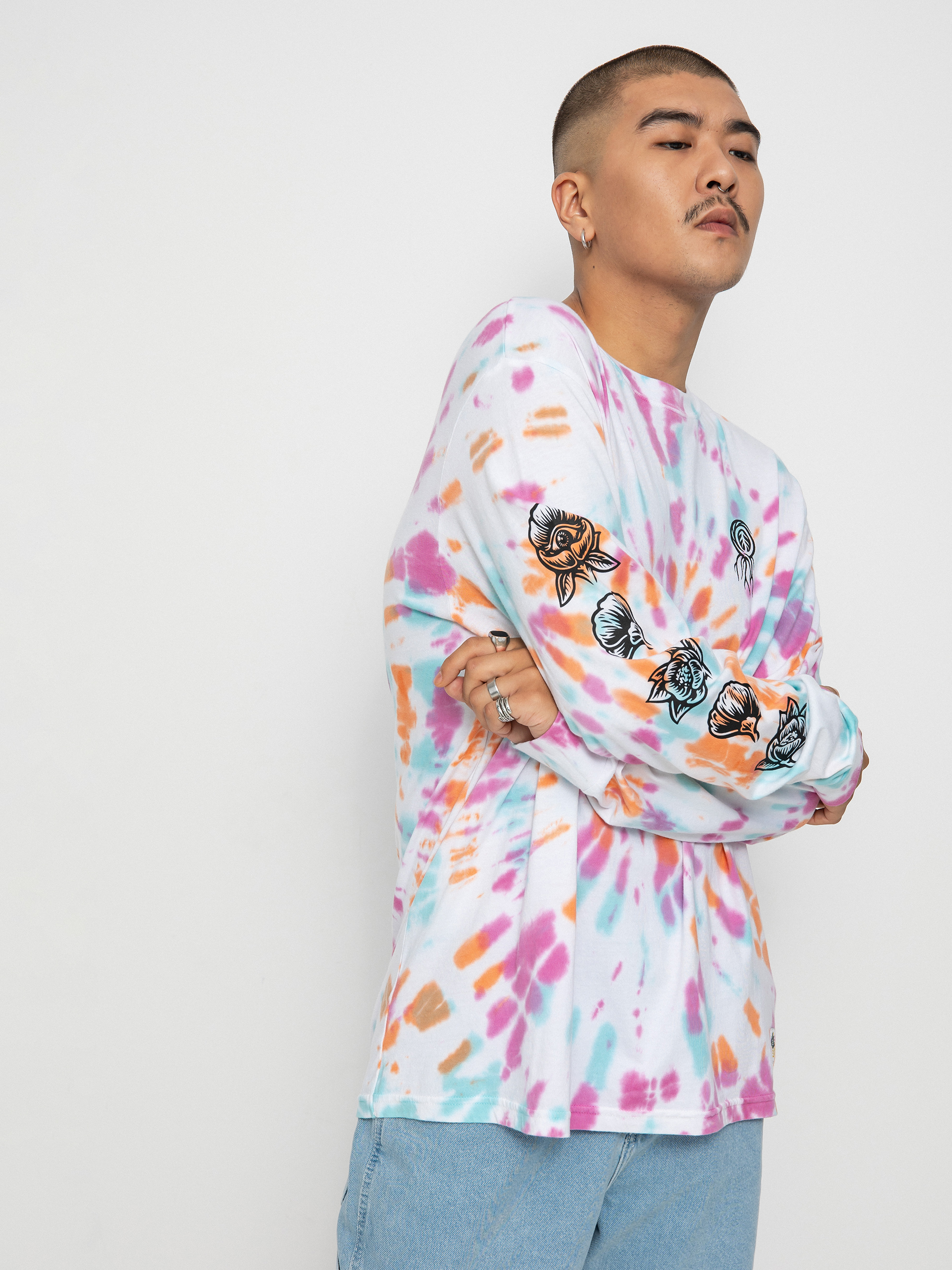 Element Bloom Hosszú ujjú felső (festivalfuchsia)