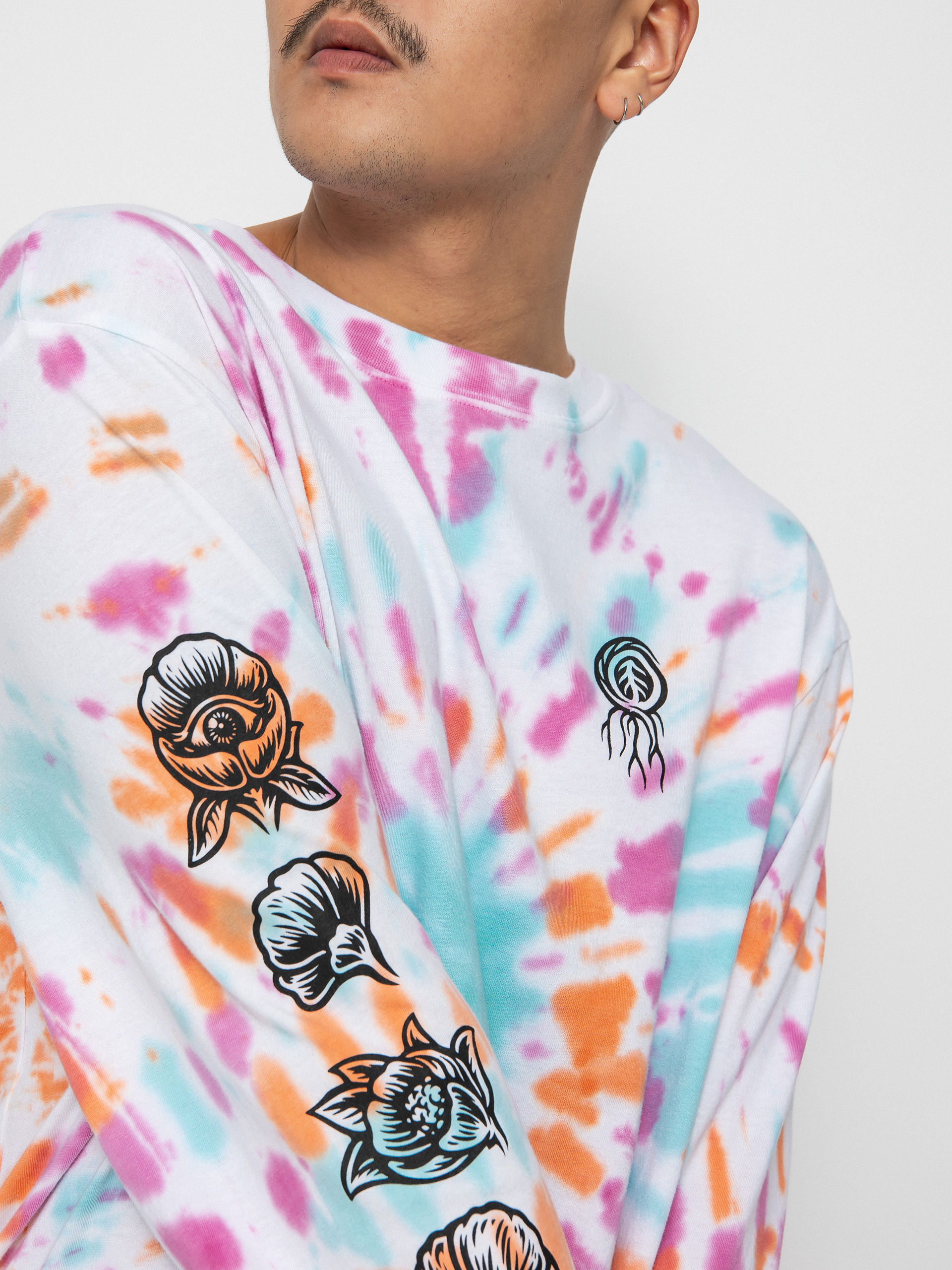 Element Bloom Hosszú ujjú felső (festivalfuchsia)