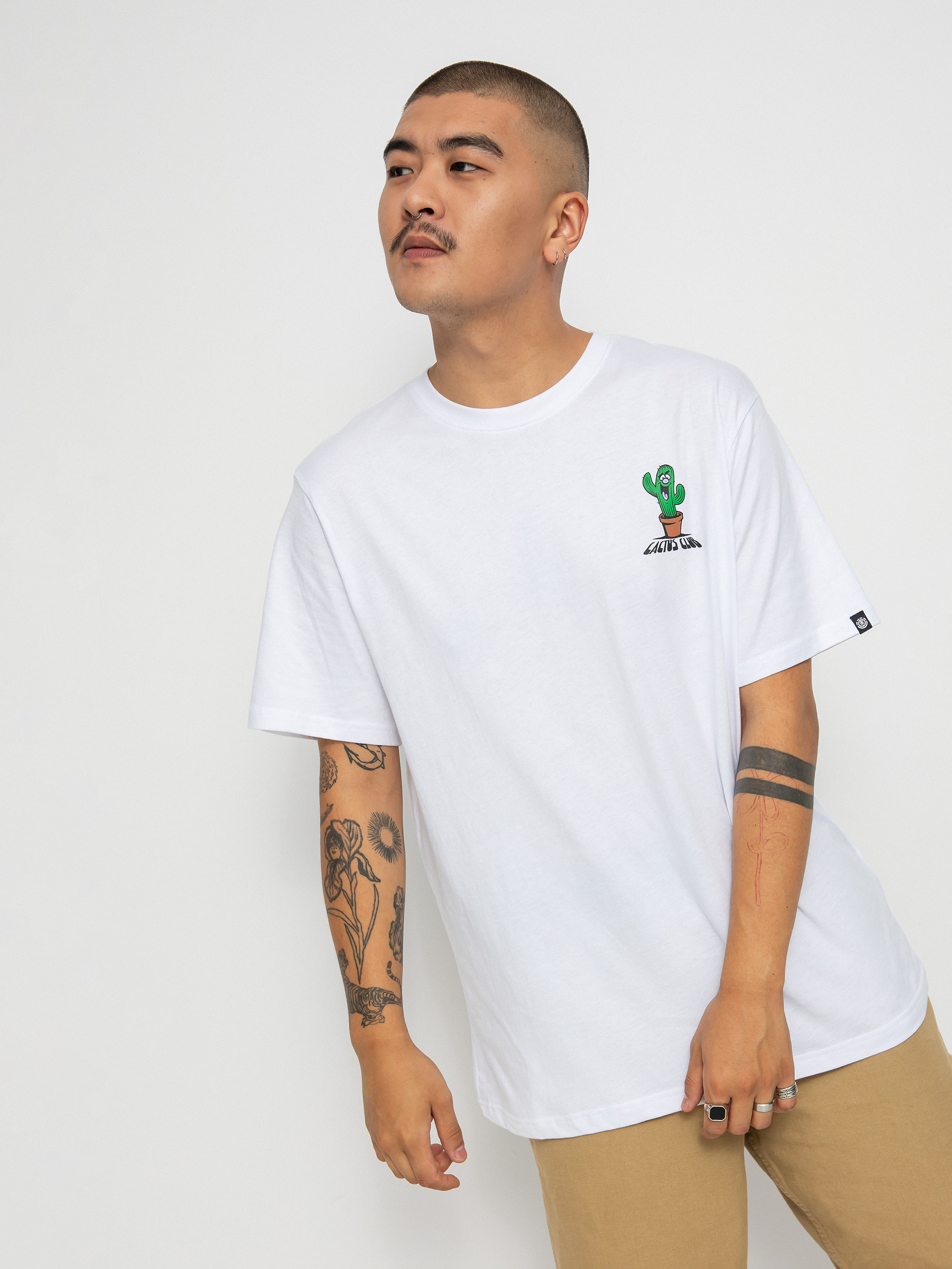 Element No Pricks póló (optic white)