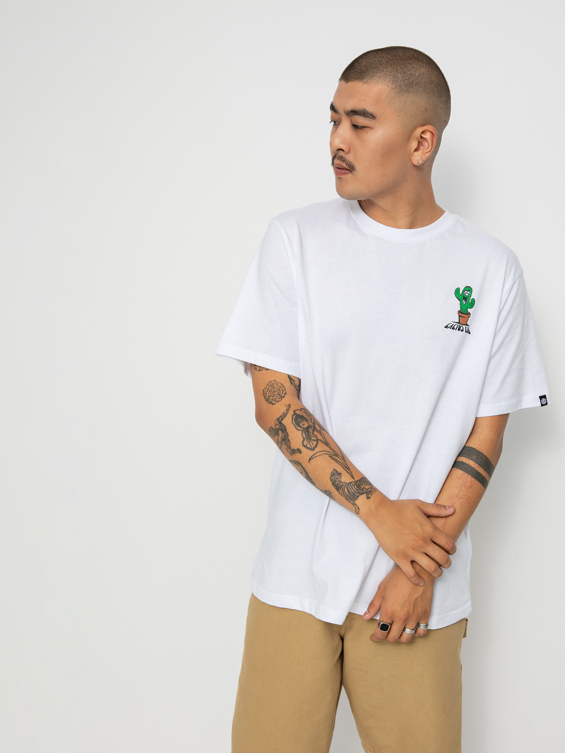 Element No Pricks póló (optic white)