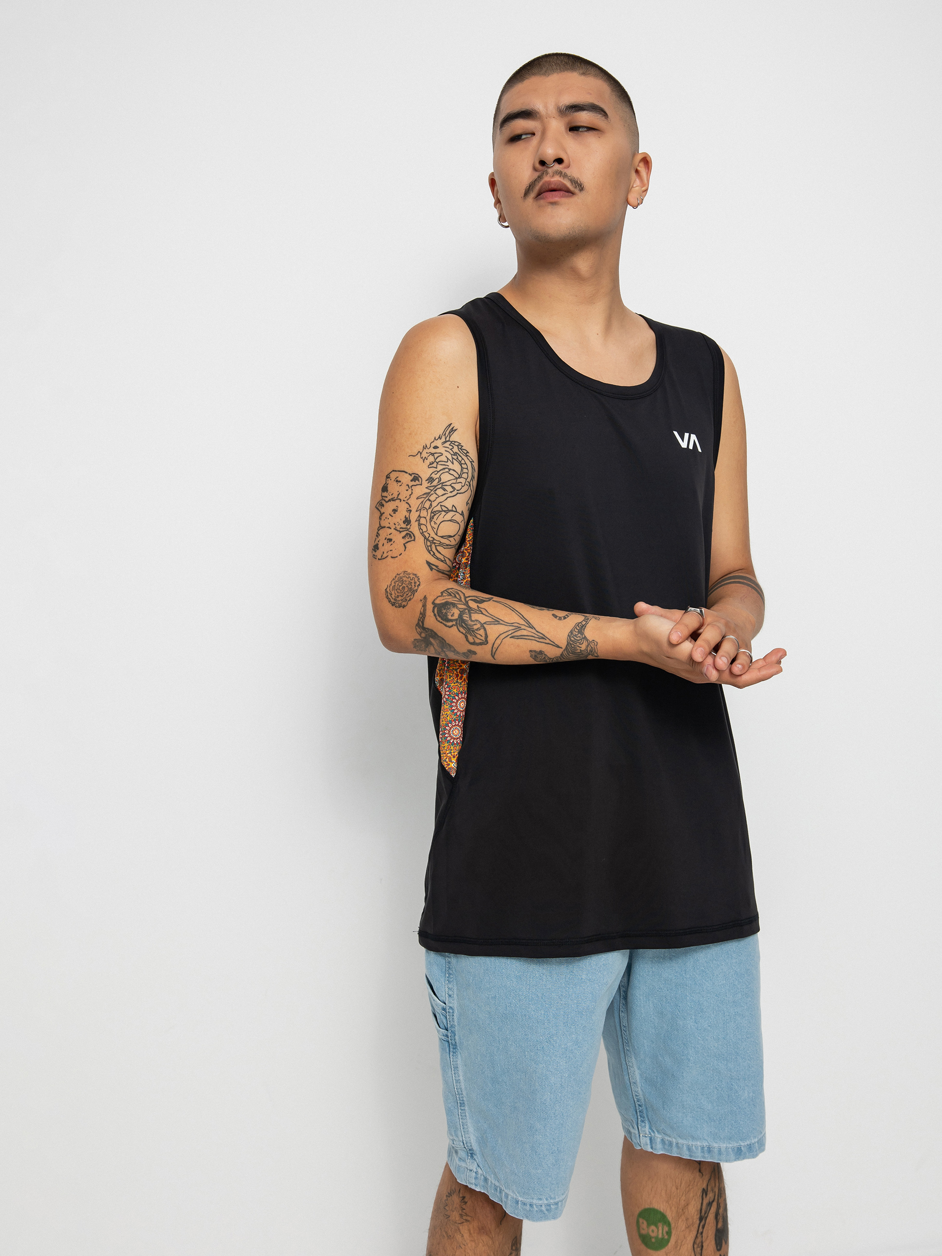 RVCA Koszulka Sport Vent Sl póló (black)