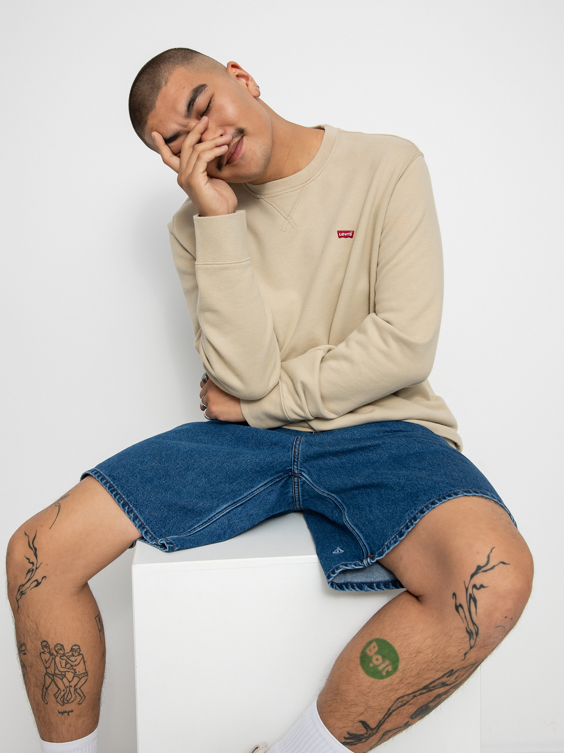 Levi's® Original Pulóver (fields of rye)