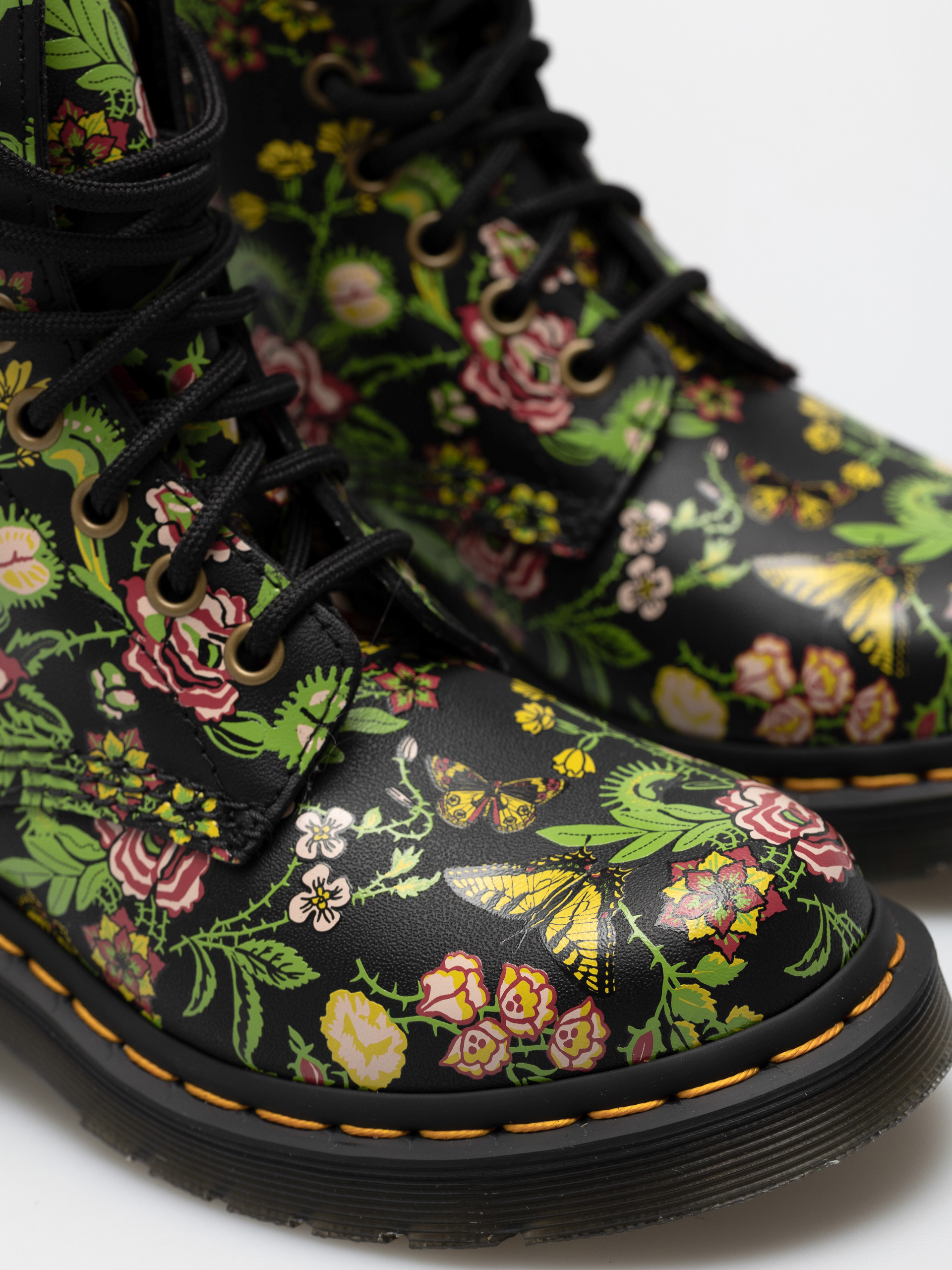Dr. Martens 1460 Bloom Cipők Wmn (black backhand)