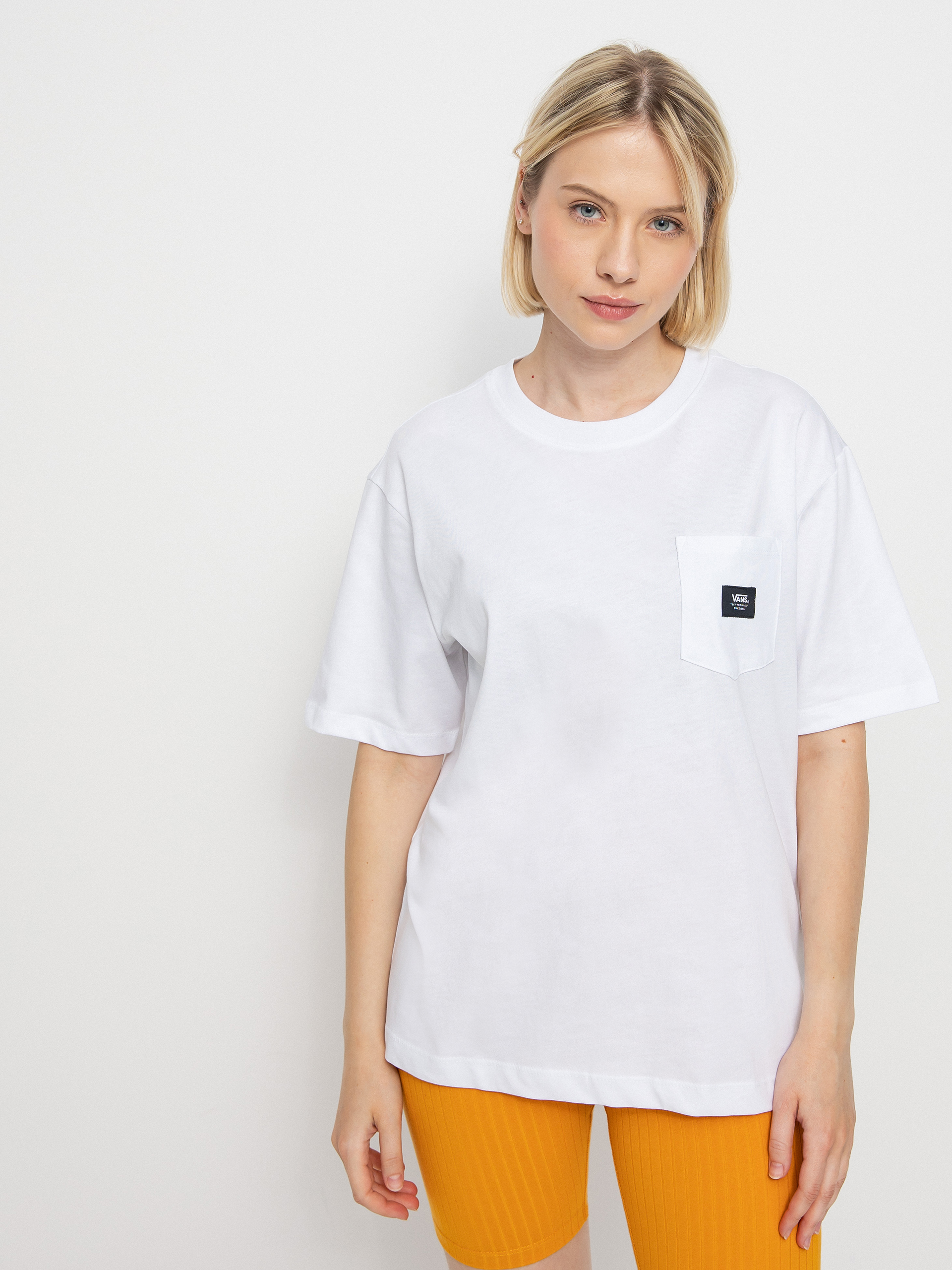 Vans Patched Up Pocket póló Wmn (white)