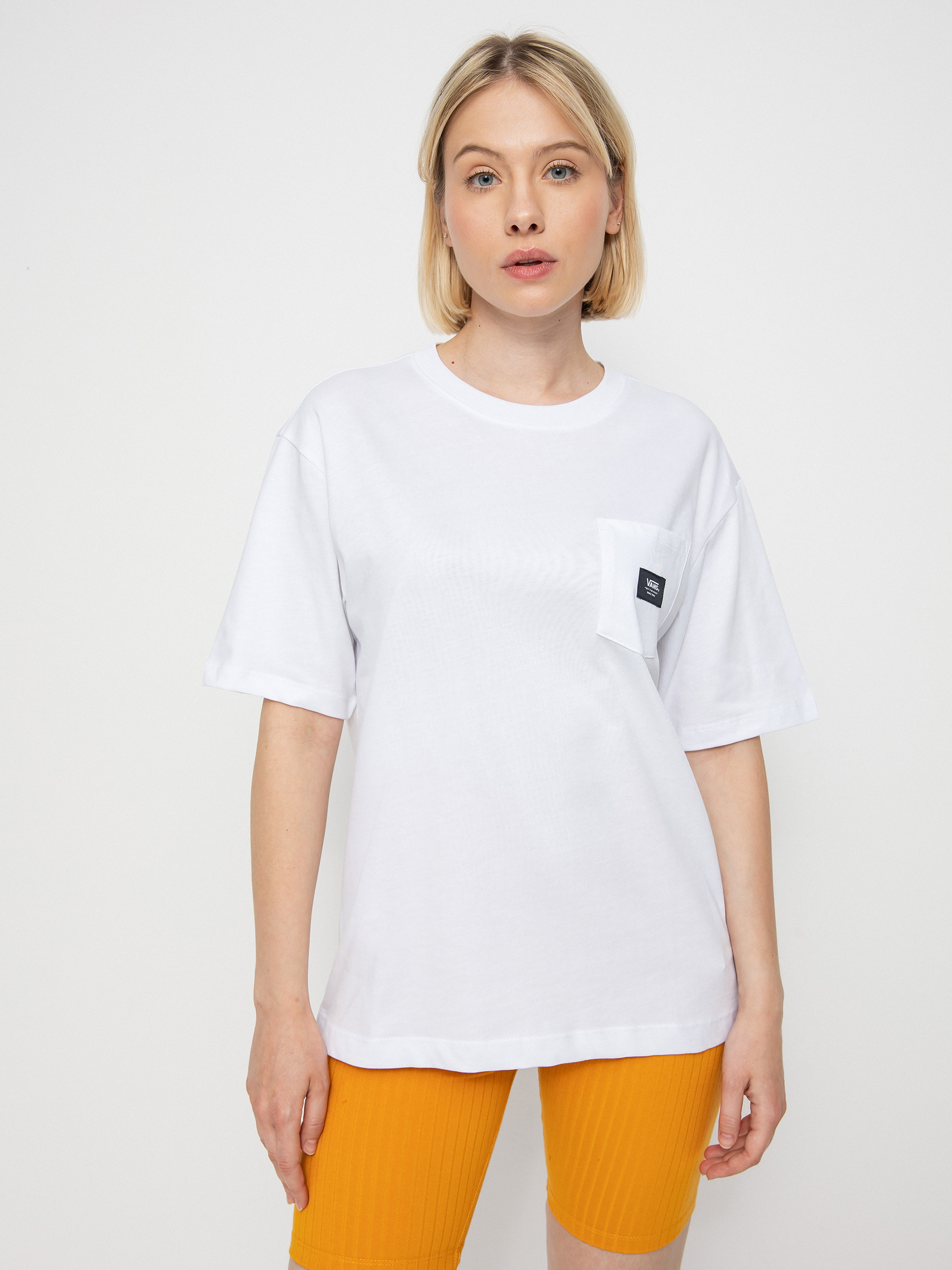 Vans Patched Up Pocket póló Wmn (white)