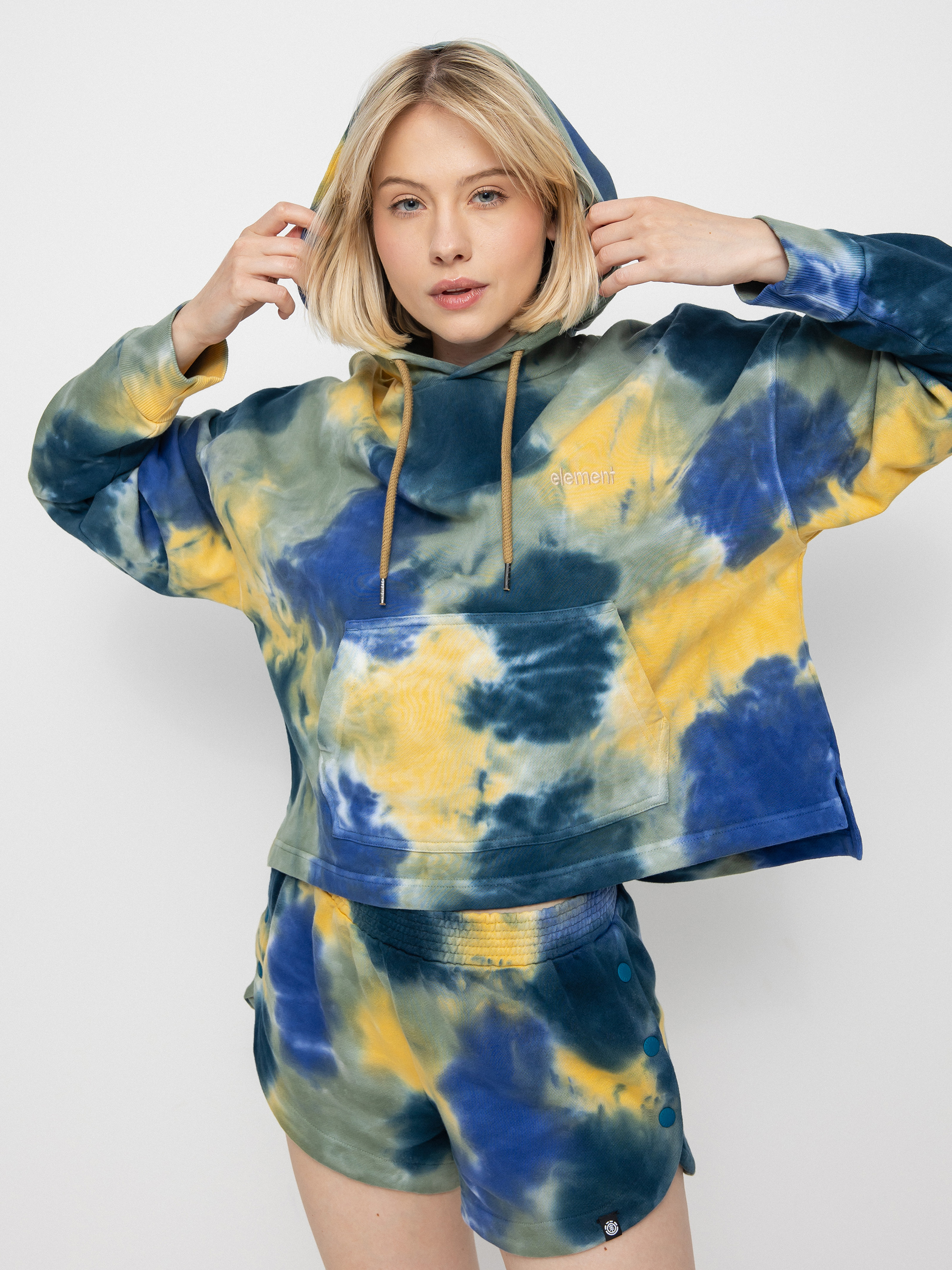 Element Ferring HD Kapucnis pulóver Wmn (dark magma)