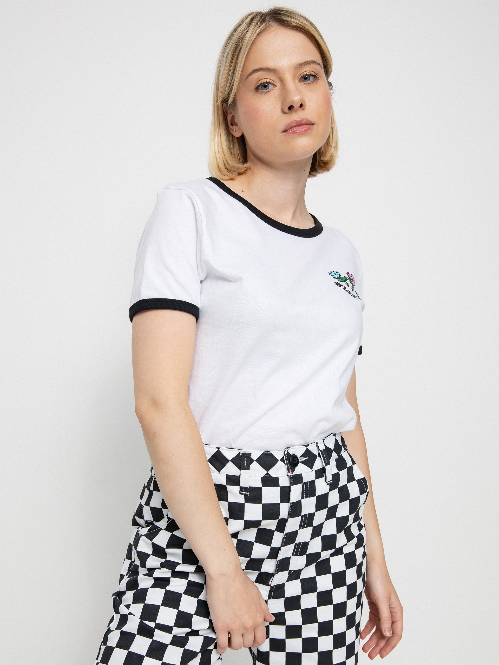 Element Hi'Ve Five póló Wmn (optic white)