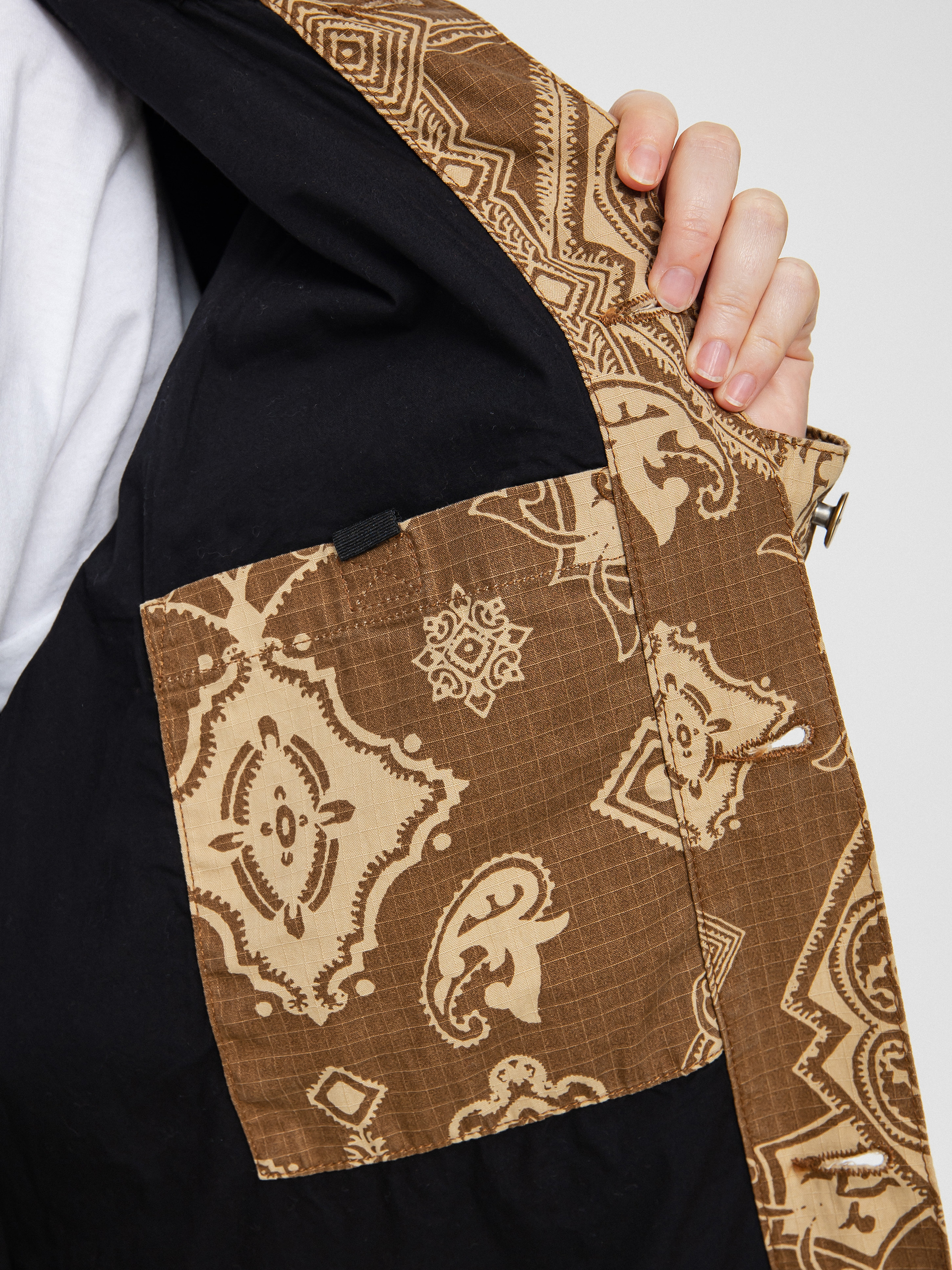 Carhartt WIP Irving Coat Dzseki Wmn (verse print/hamilton brown)