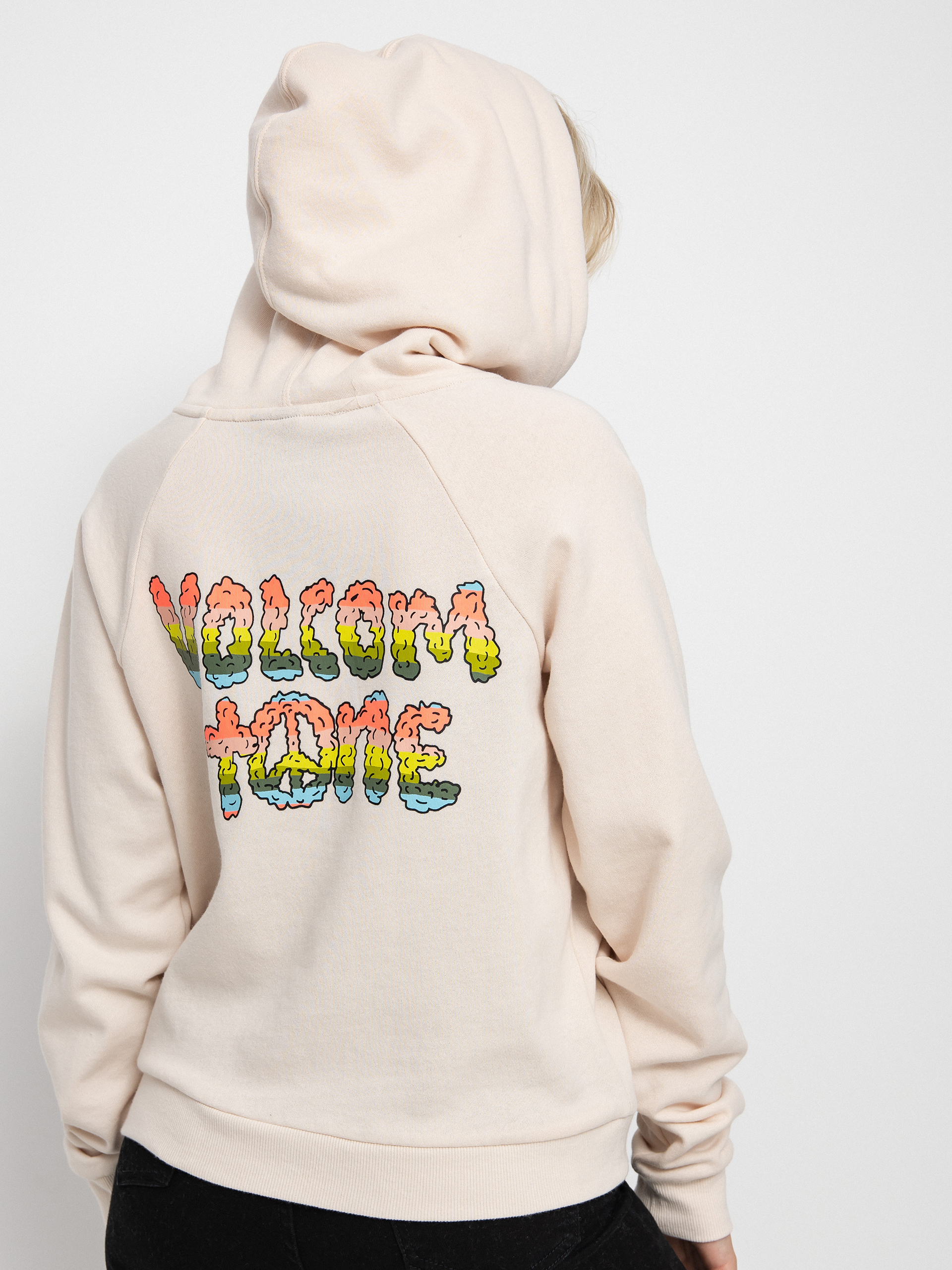 Volcom Truly Stokin HD Kapucnis pulóver Wmn (sand brown)