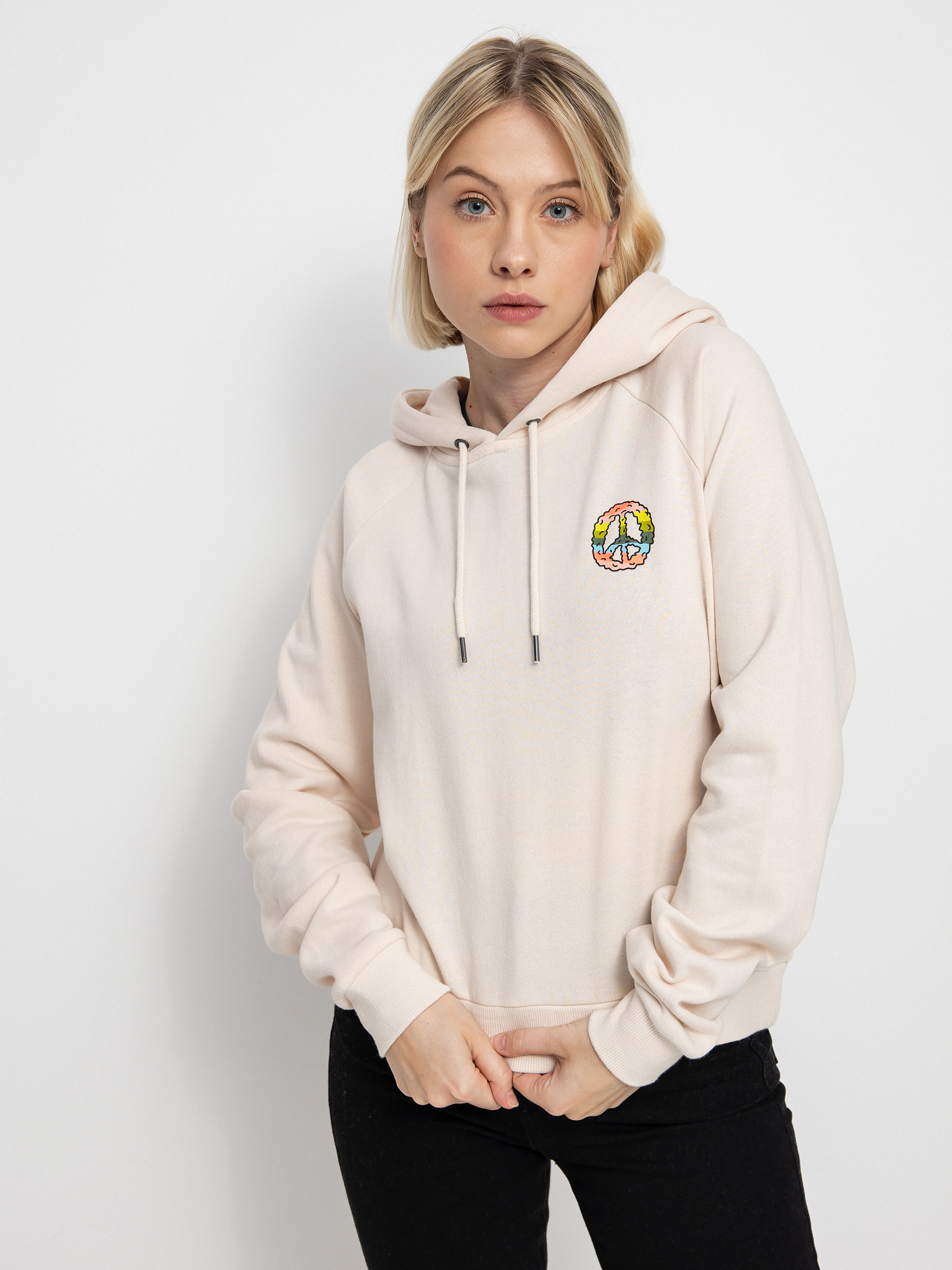 Volcom Truly Stokin HD Kapucnis pulóver Wmn (sand brown)