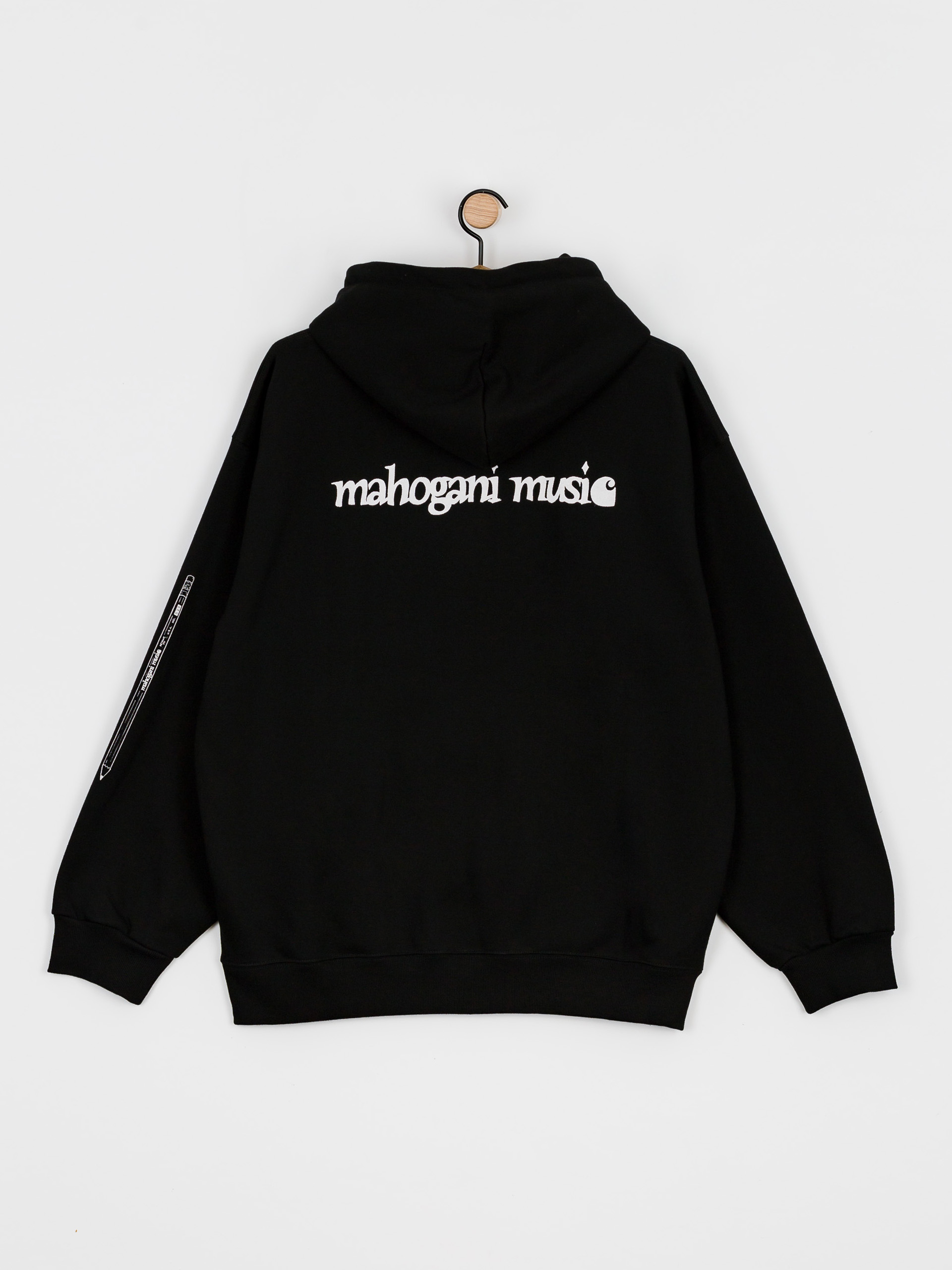 Carhartt WIP X Relevant Parties Vol 2 Mahogani Music HD Kapucnis pulóver (black/white)