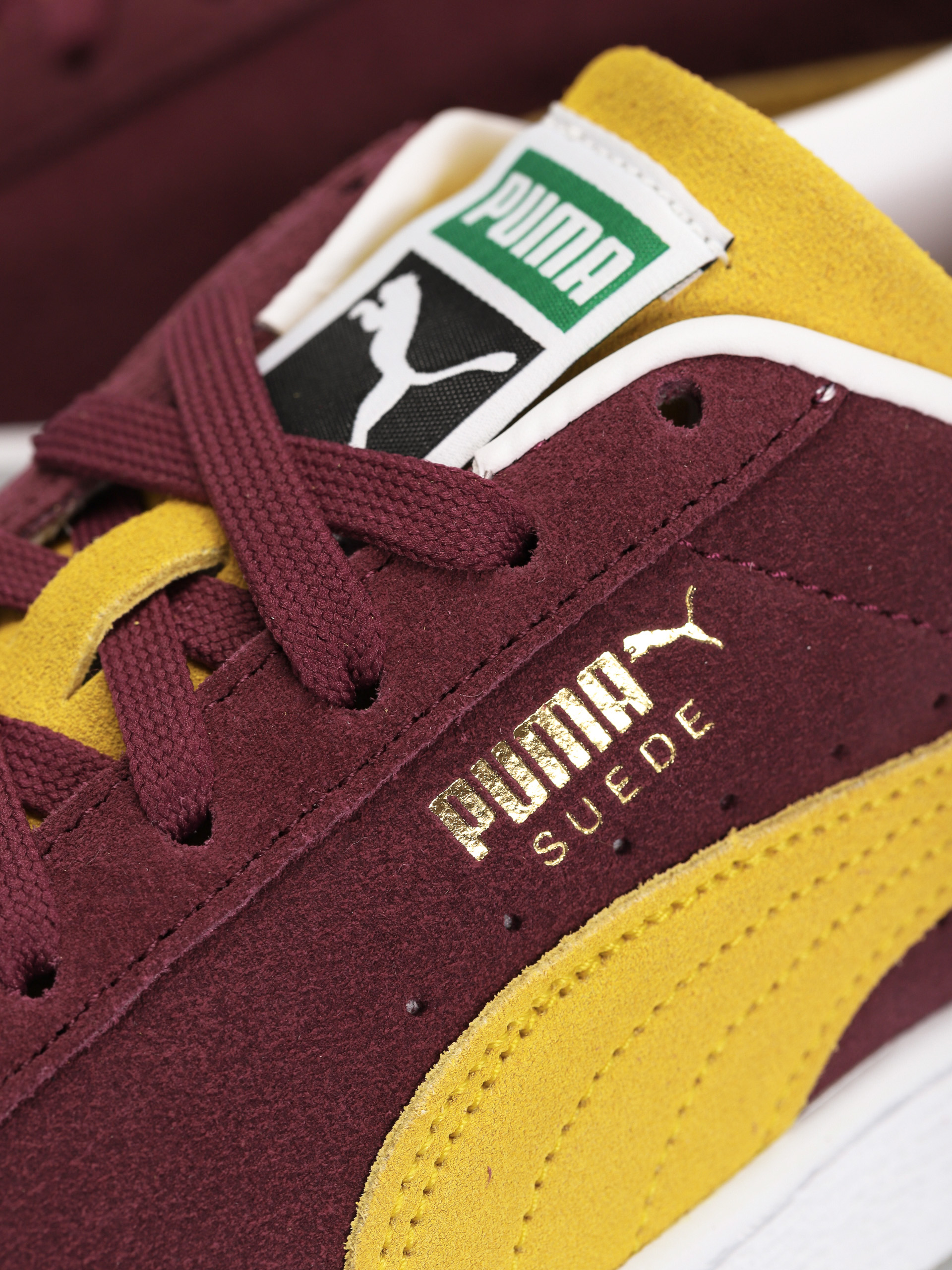 Puma Suede Classic XXI Cipők (grape wine/dandelion/pwht)