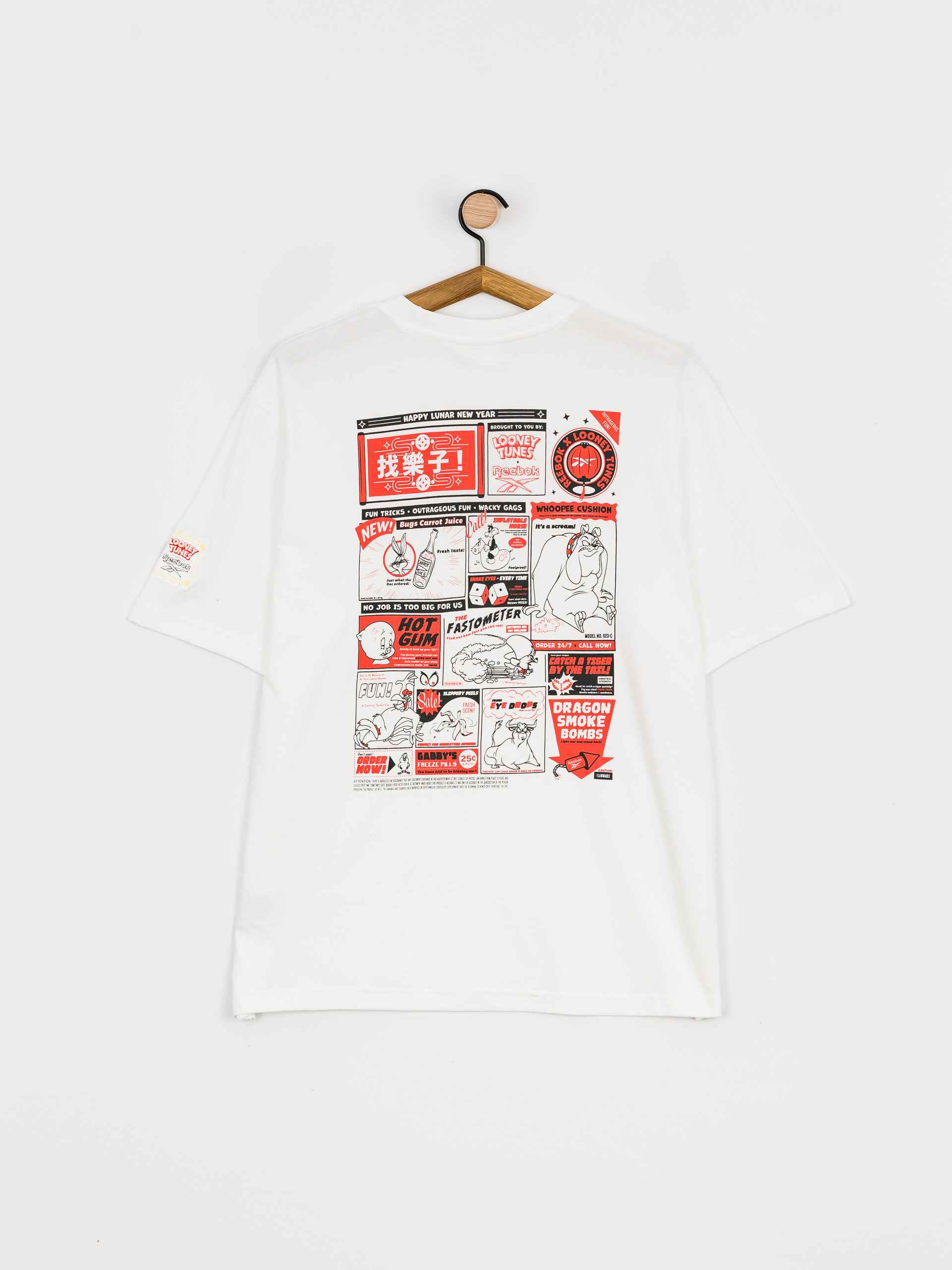Reebok X Looney Tunes póló (white)