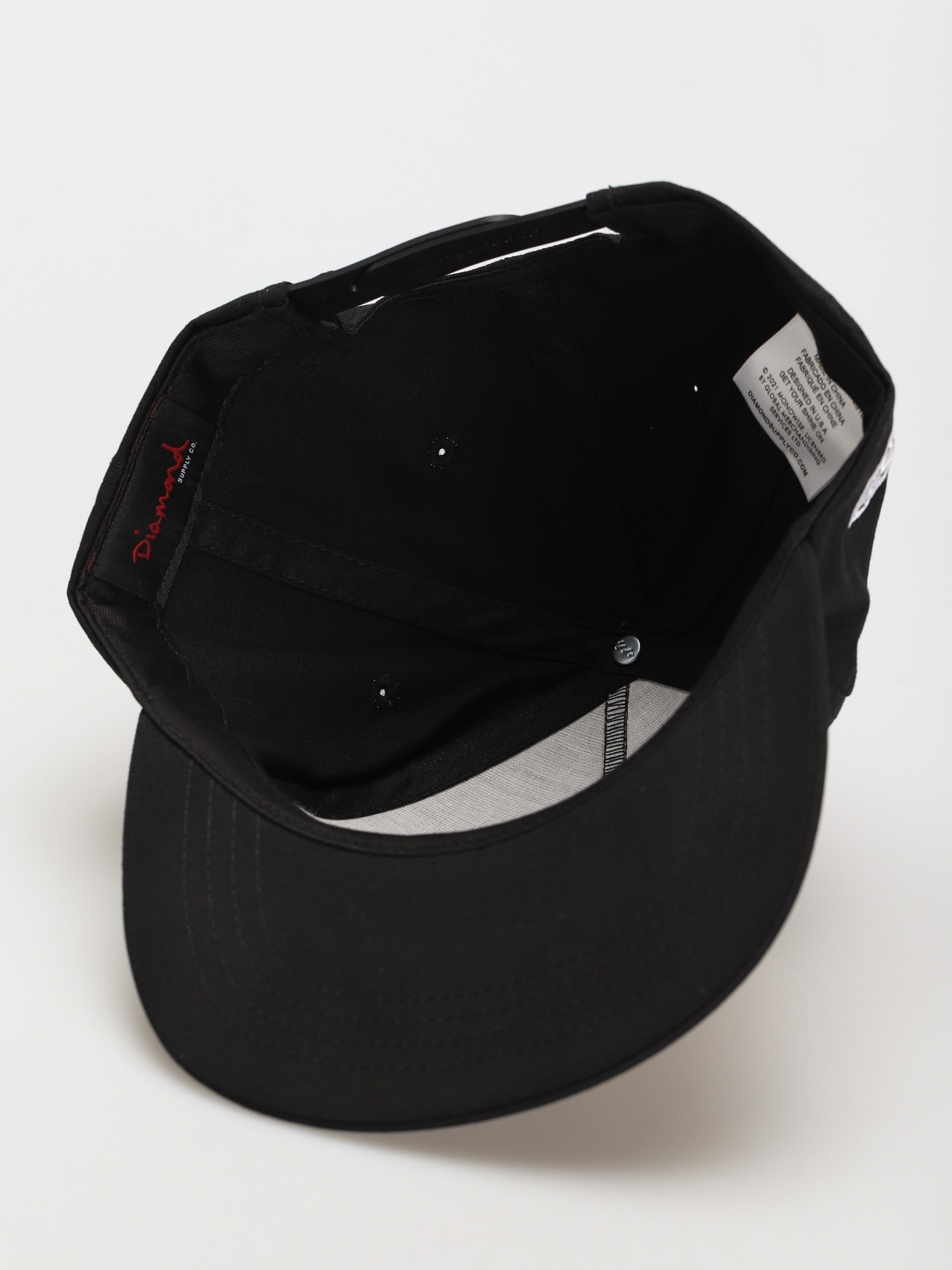 Diamond Supply Co. Ozzy Hat Baseball sapka (black)