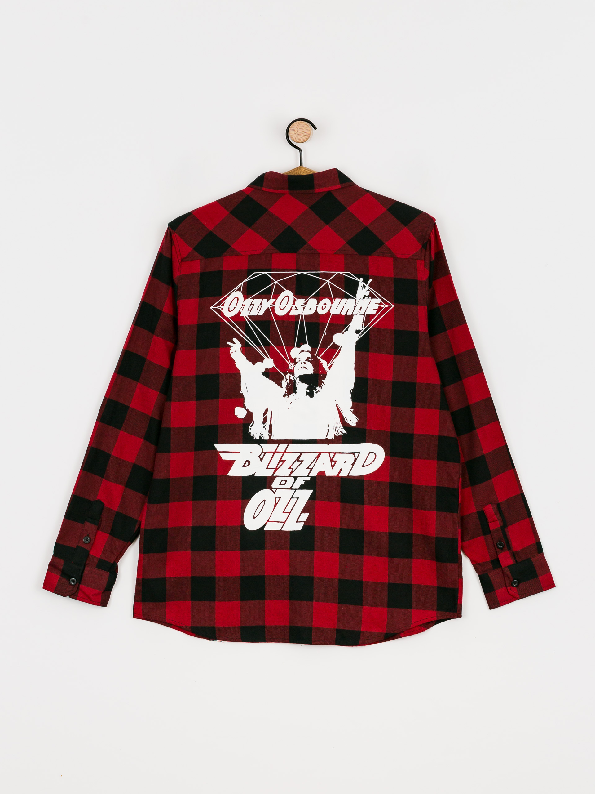 Diamond Supply Co. Dark Idol Flannel Ing (red)