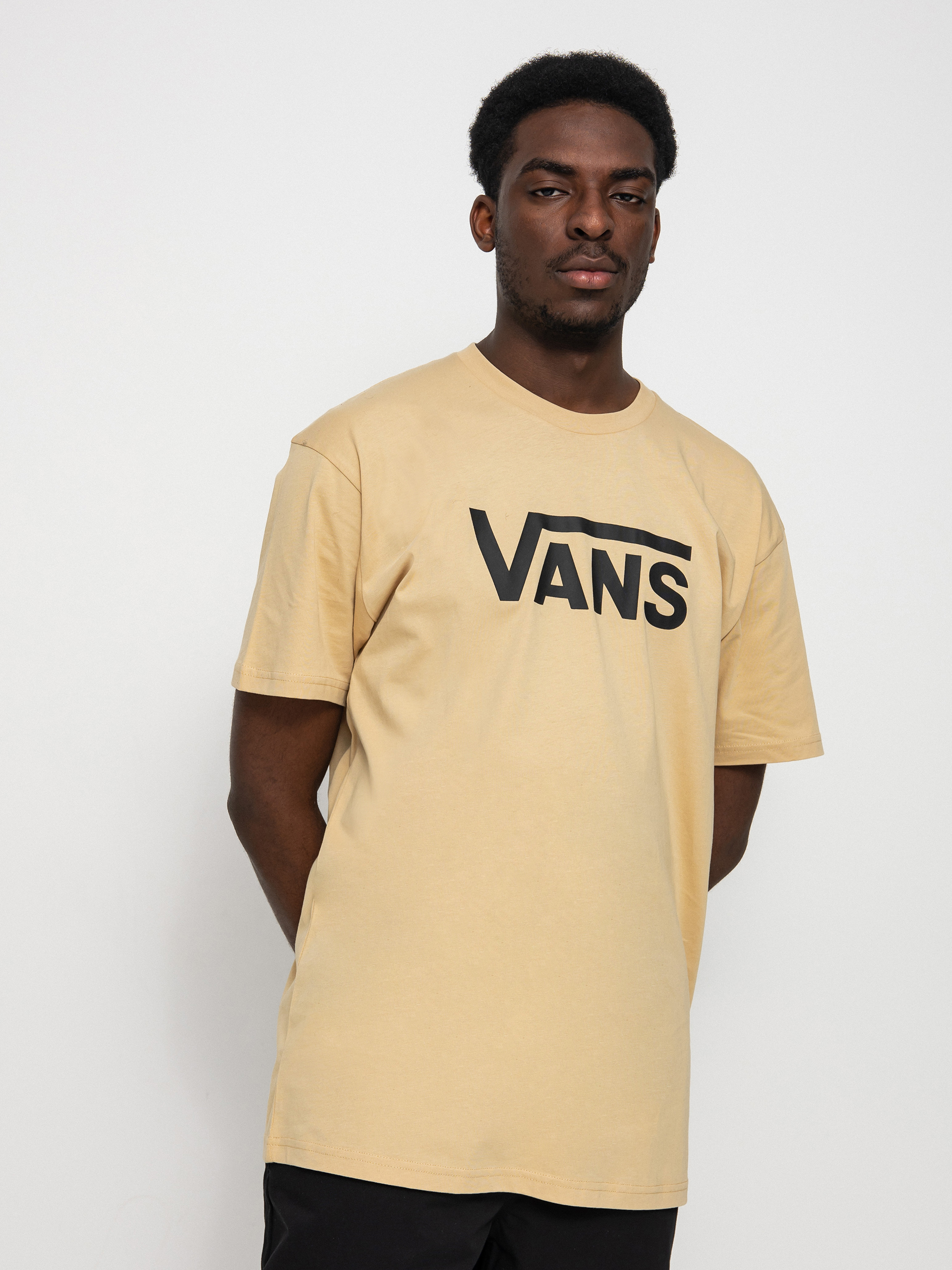 Vans Classic póló (taos taupe/black)