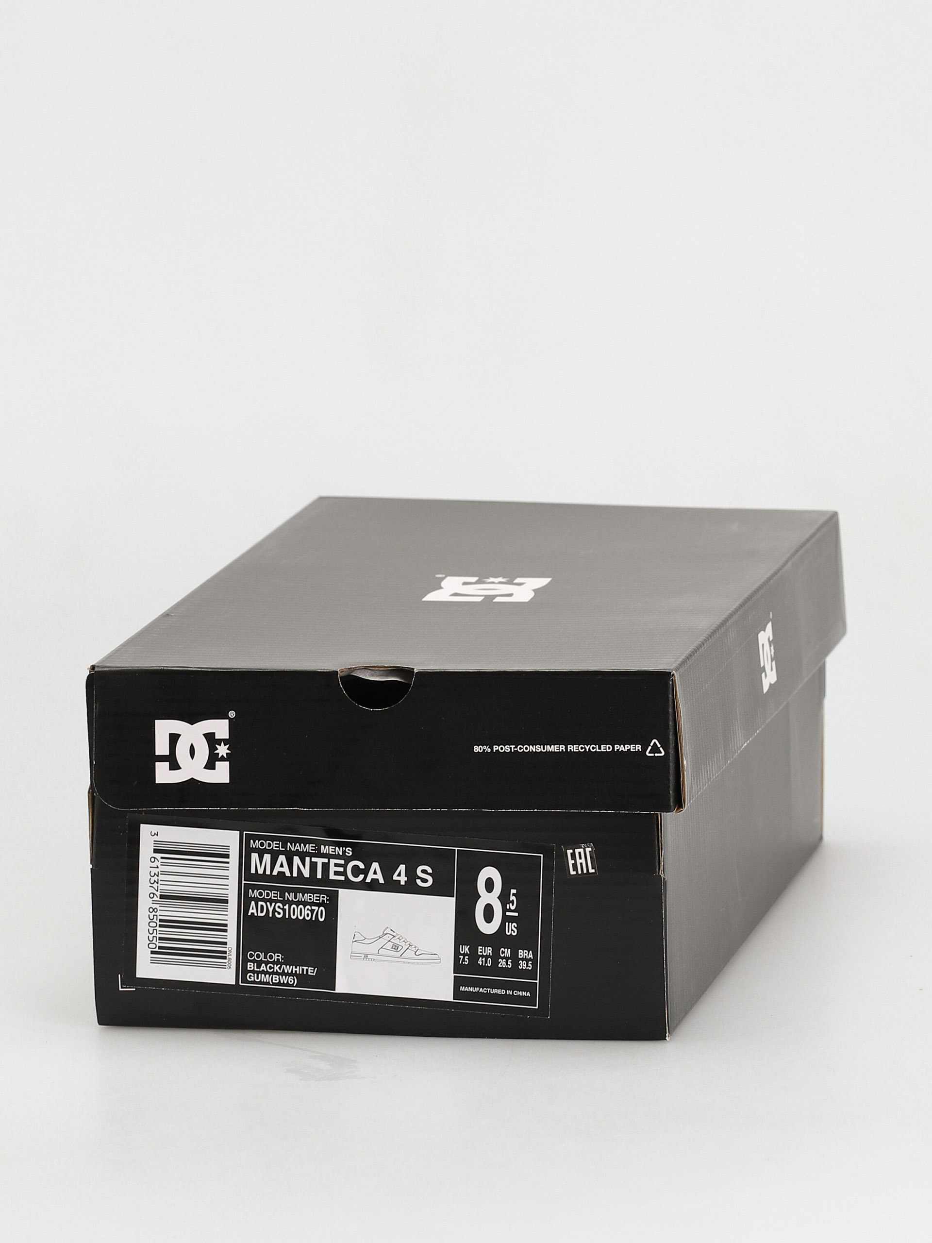 DC Manteca 4 S Cipők (black/white/gum)