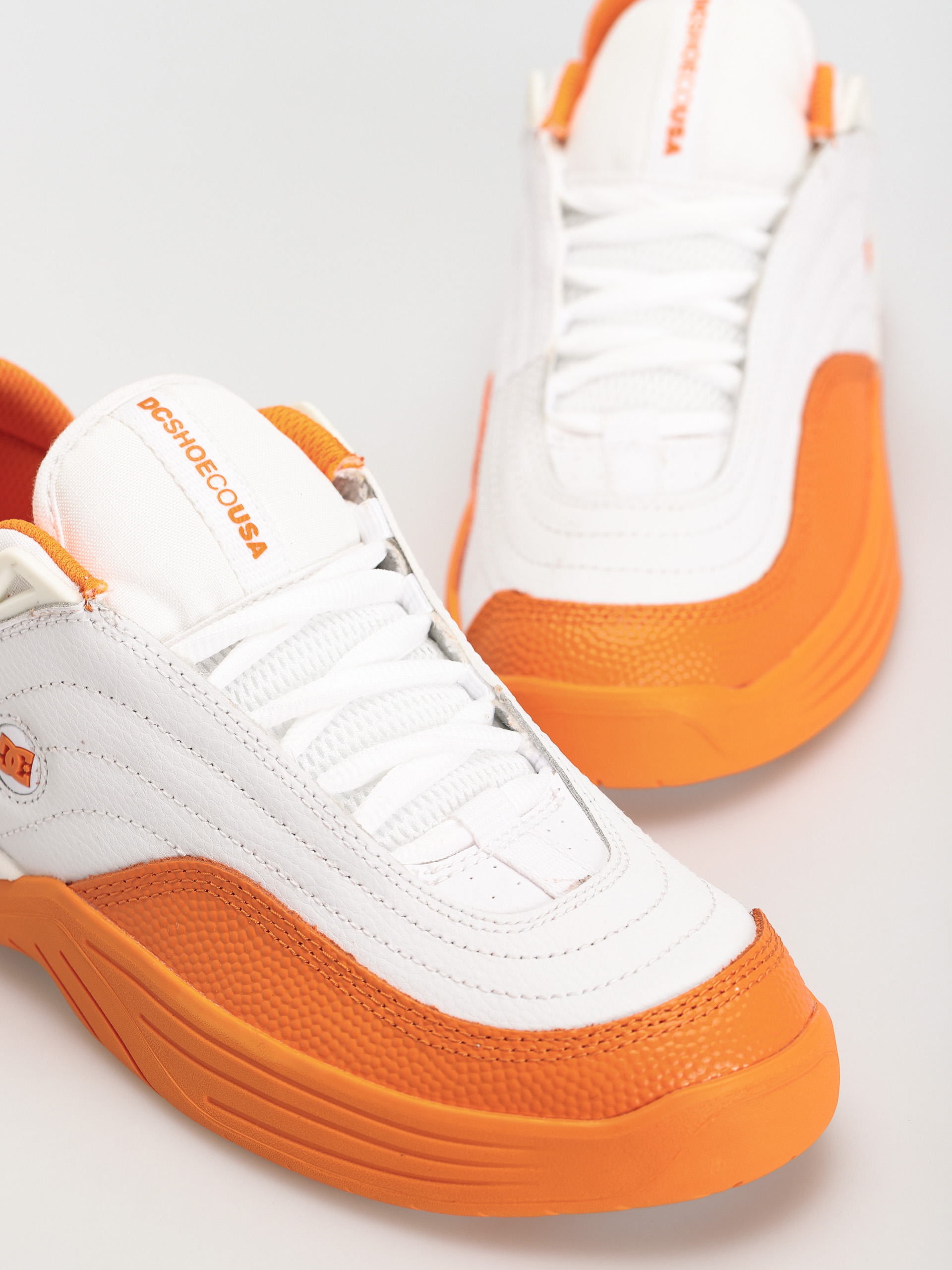 DC Williams Slim Cipők (orange/white)
