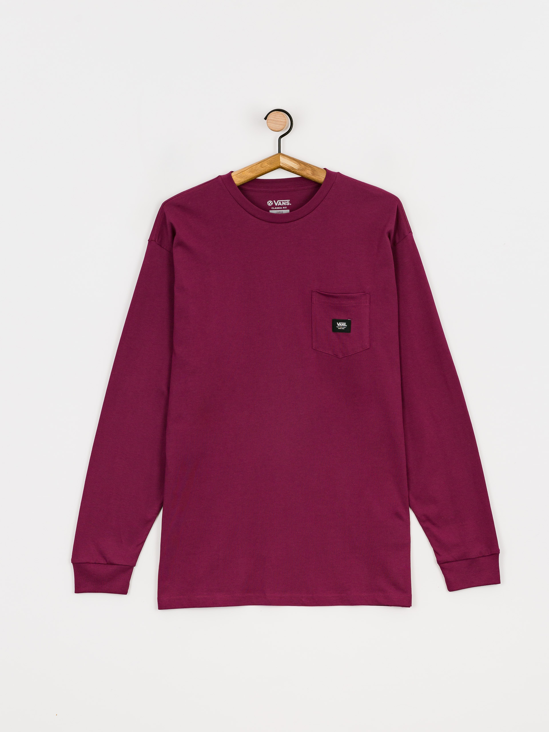 Vans Woven Patch Pocket Hosszú ujjú felső (purple potion)