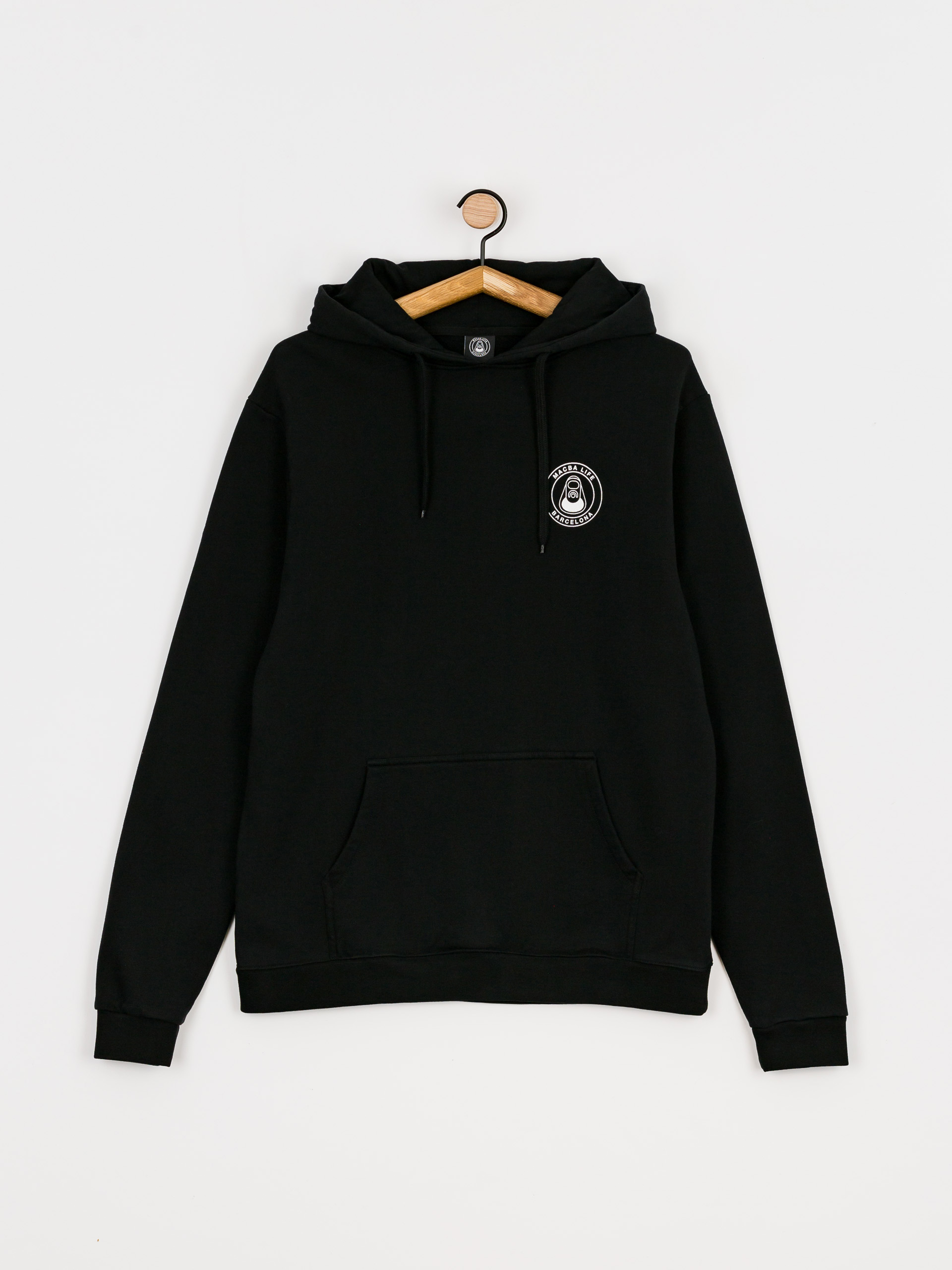Macba Life Og Logo HD Kapucnis pulóver (black)