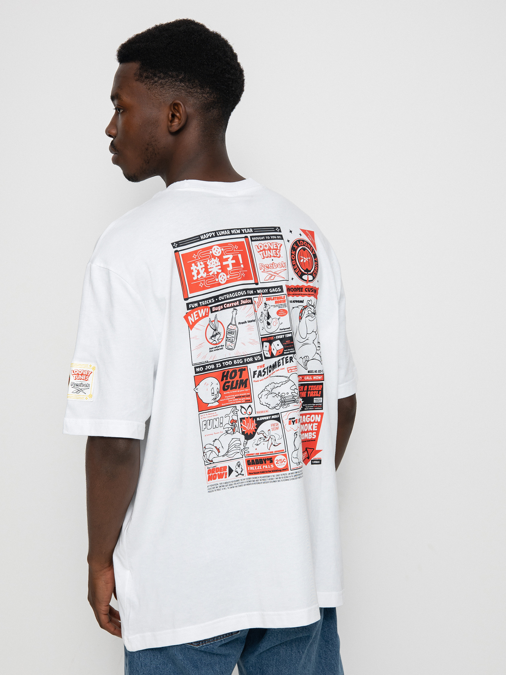 Reebok X Looney Tunes póló (white)