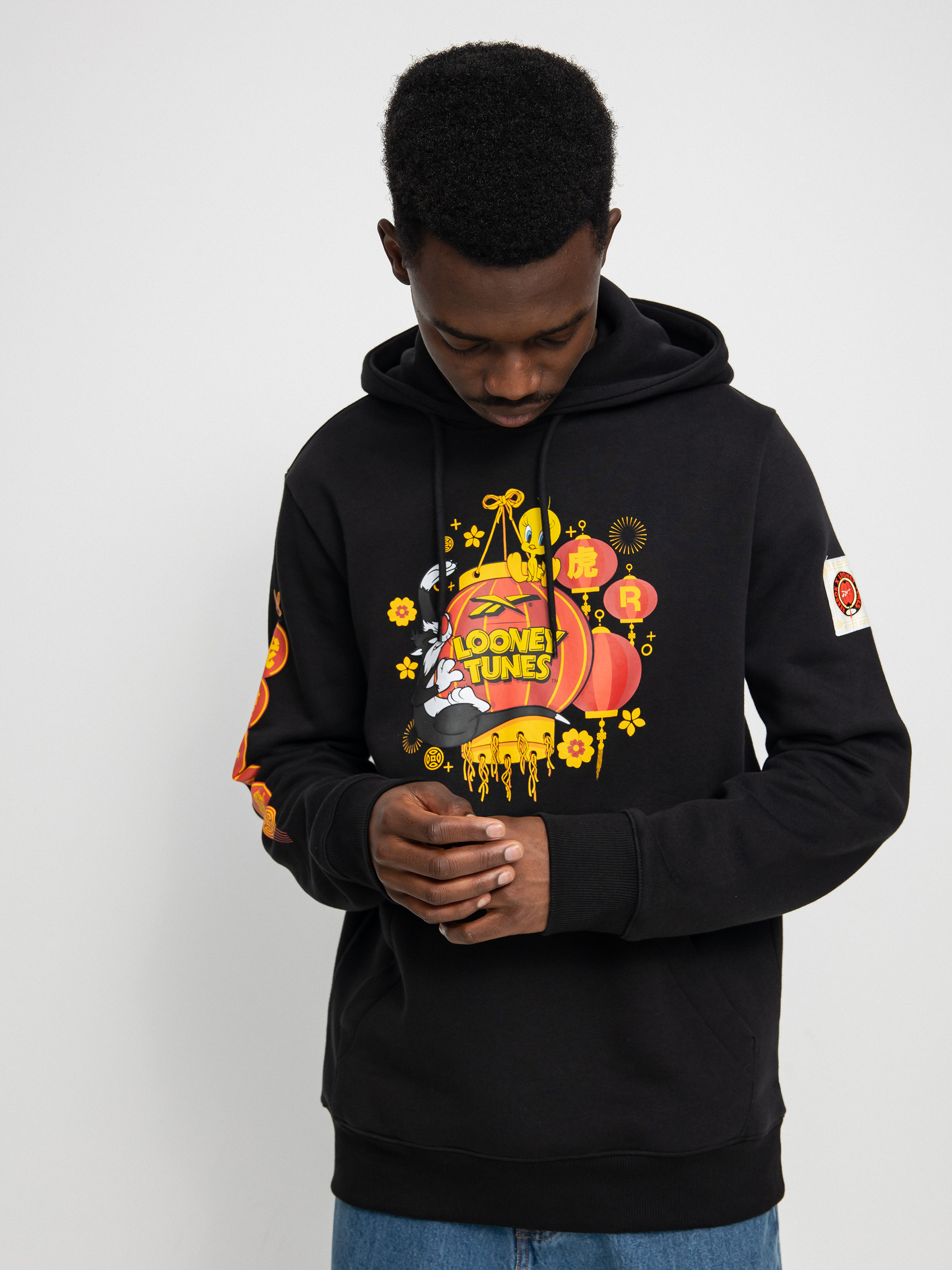 Reebok X Looney Tunes HD Kapucnis pulóver (black)