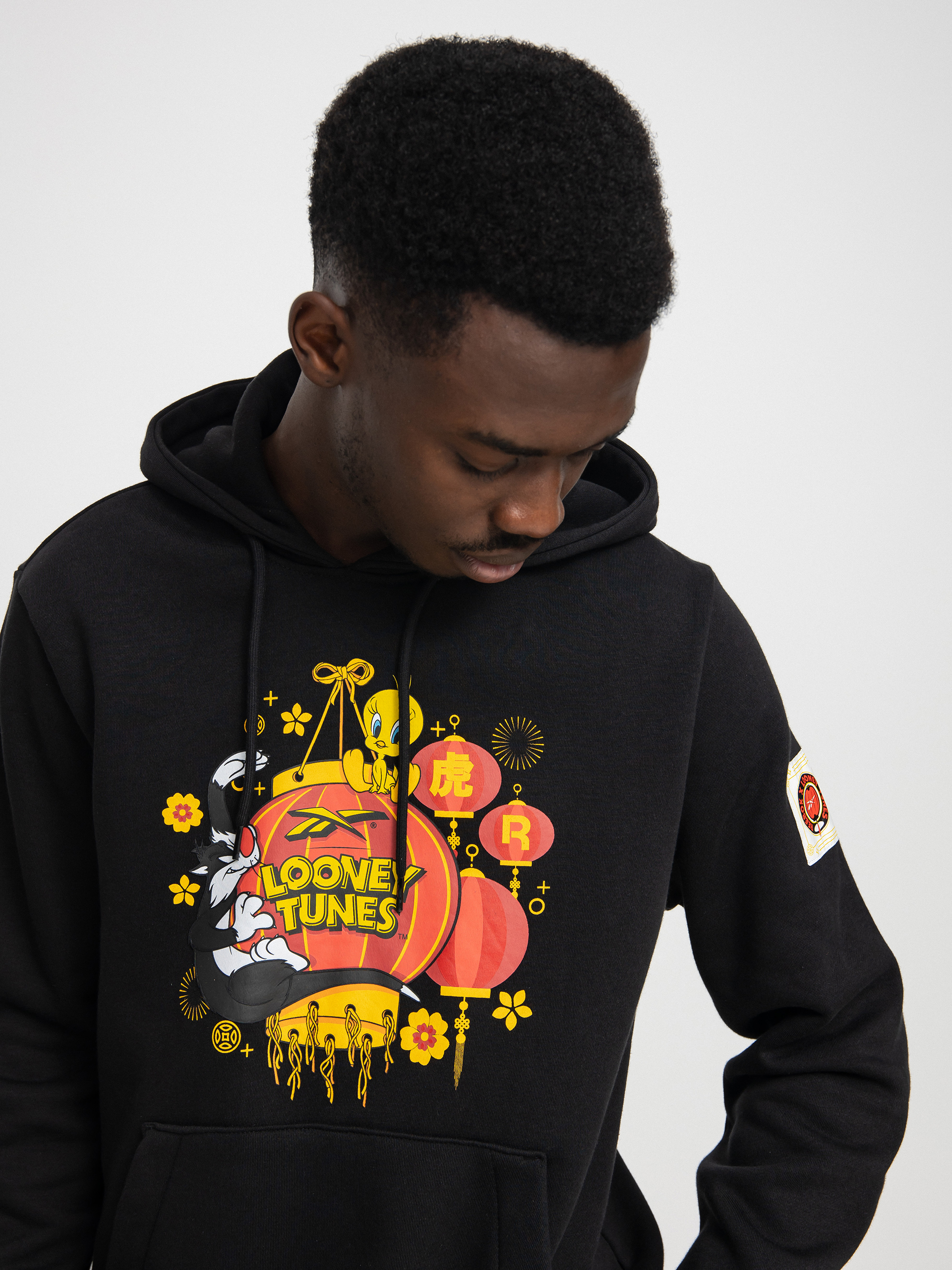 Reebok X Looney Tunes HD Kapucnis pulóver (black)