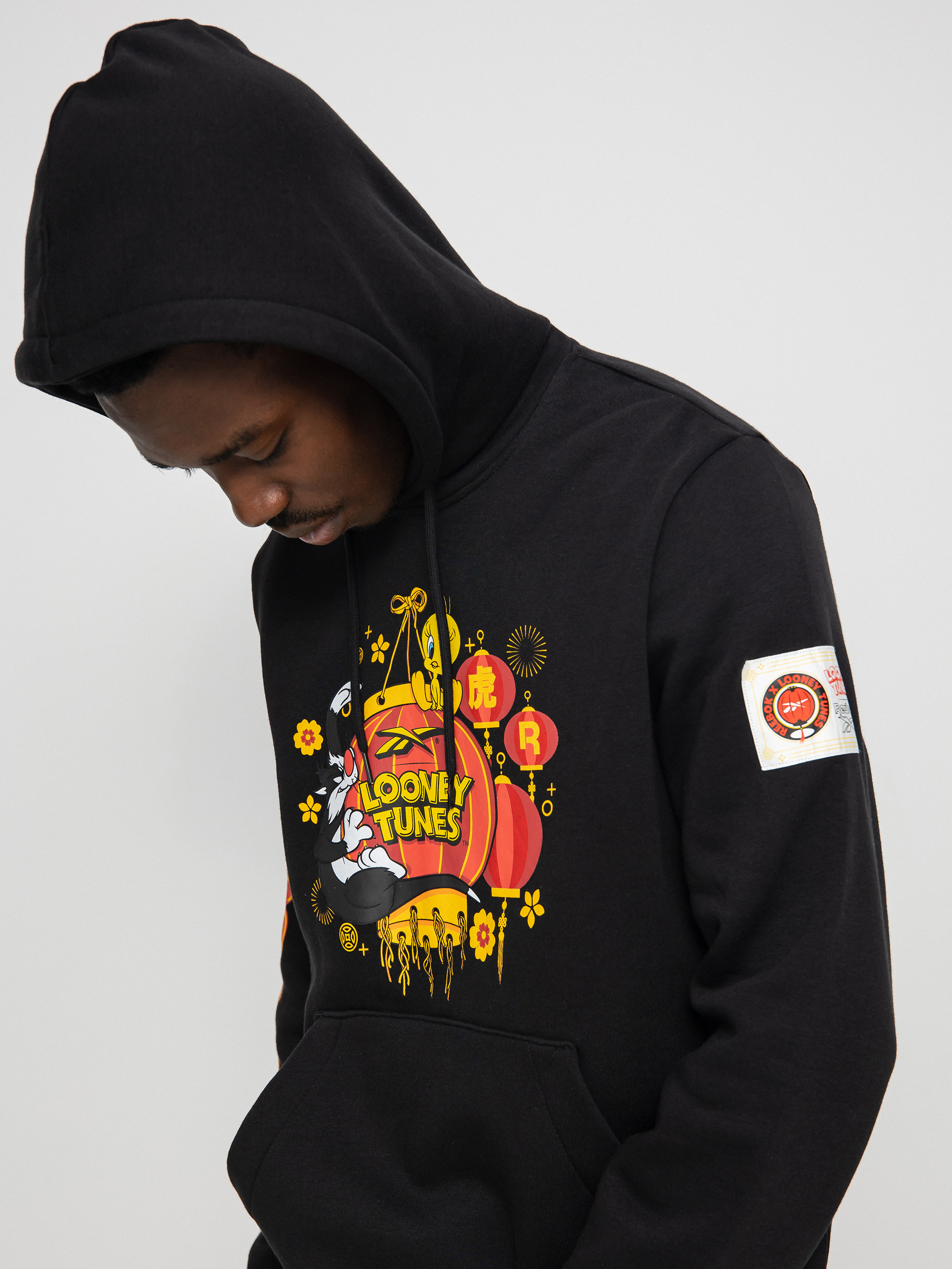 Reebok X Looney Tunes HD Kapucnis pulóver (black)