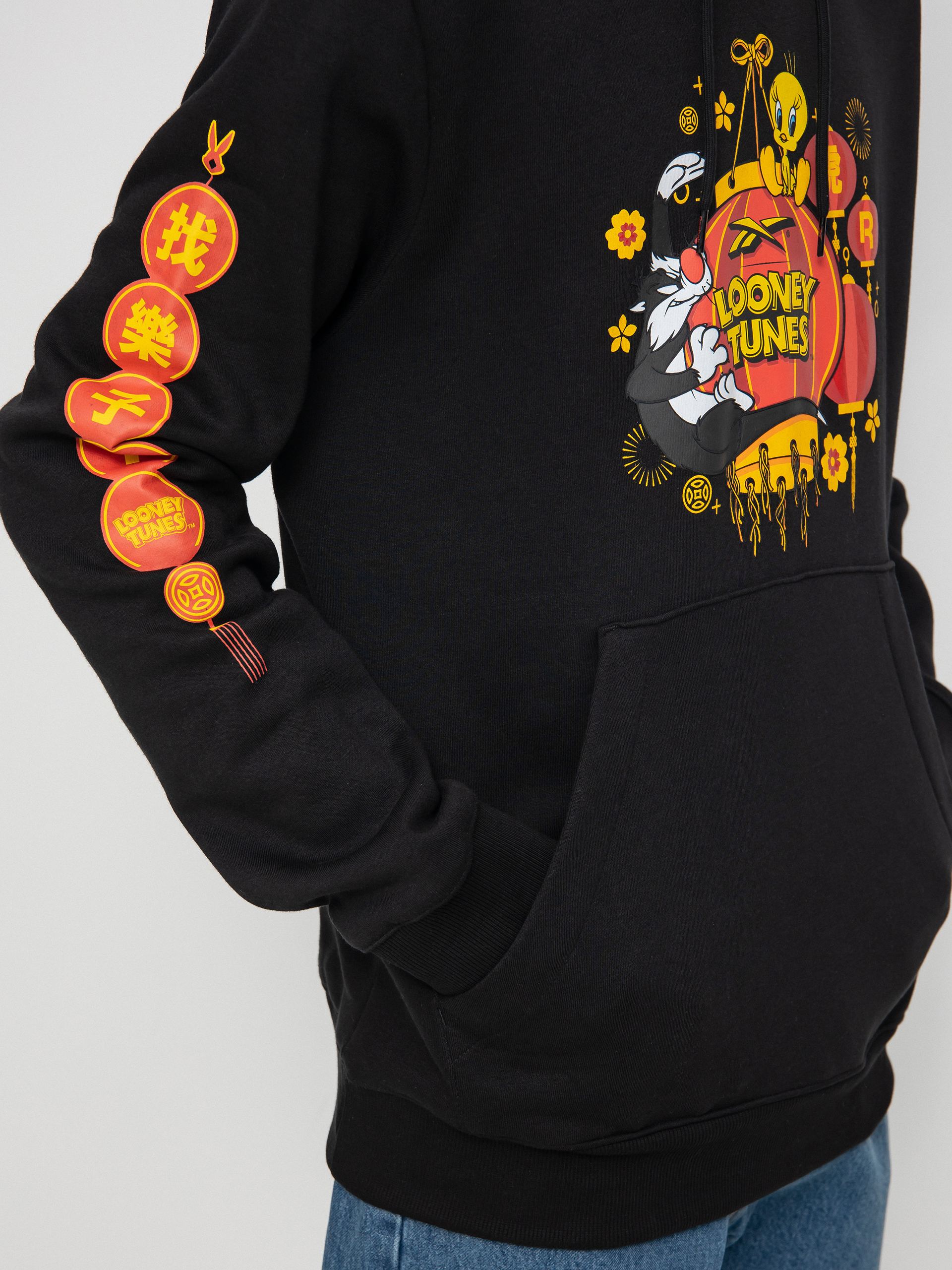 Reebok X Looney Tunes HD Kapucnis pulóver (black)